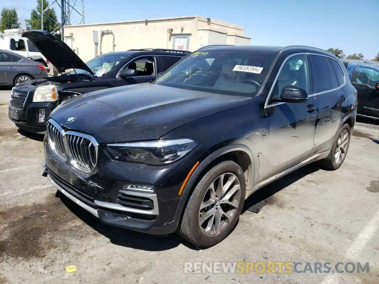 2 Photograph of a damaged car 5UXCR4C03M9H39906 BMW X5 2021