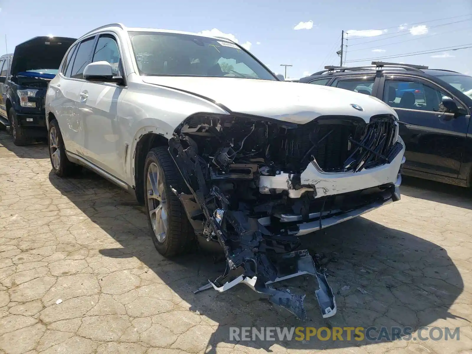 1 Photograph of a damaged car 5UXCR4C04M9E23172 BMW X5 2021