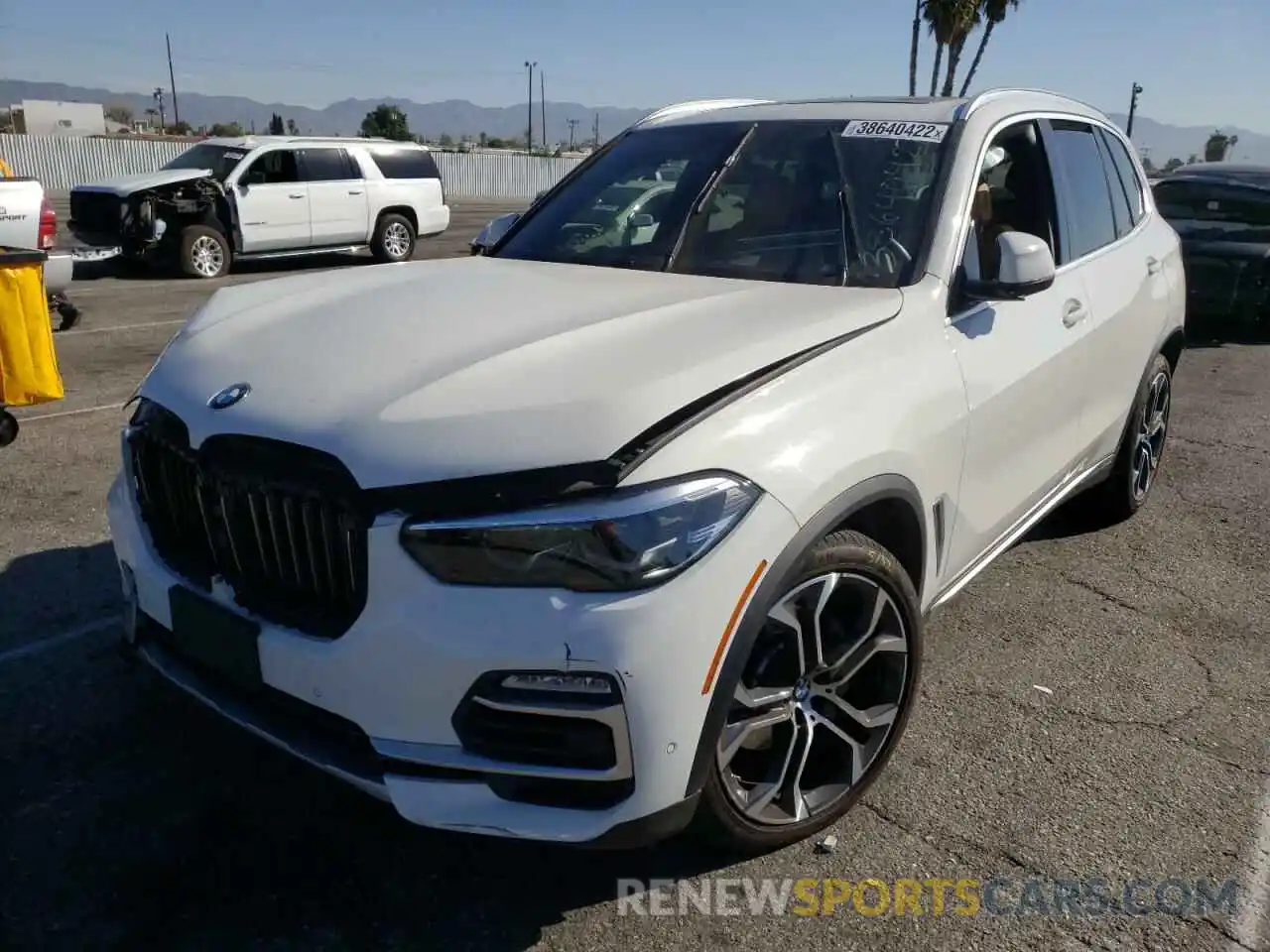 2 Photograph of a damaged car 5UXCR4C04M9E97501 BMW X5 2021