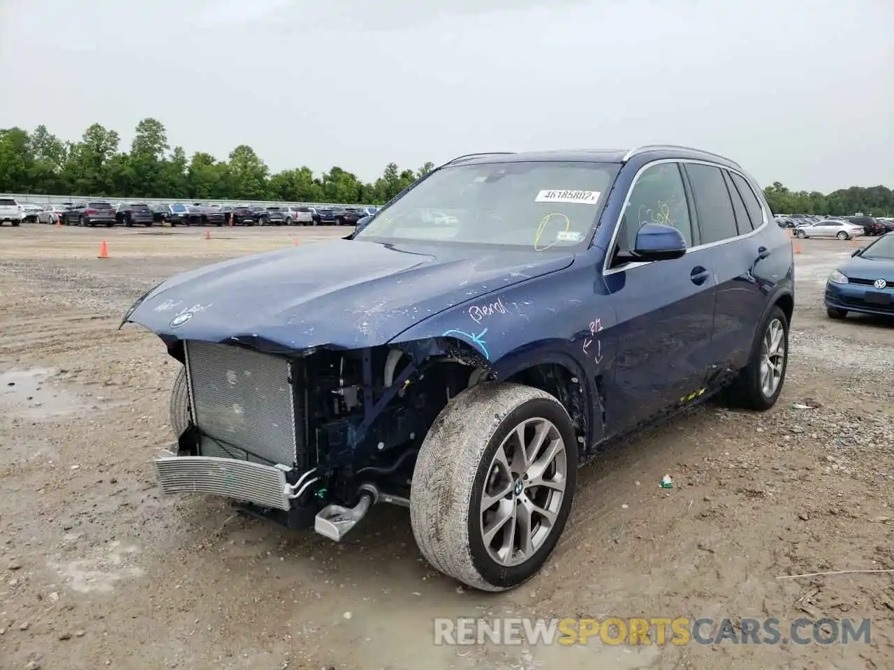 2 Photograph of a damaged car 5UXCR4C05M9F70942 BMW X5 2021