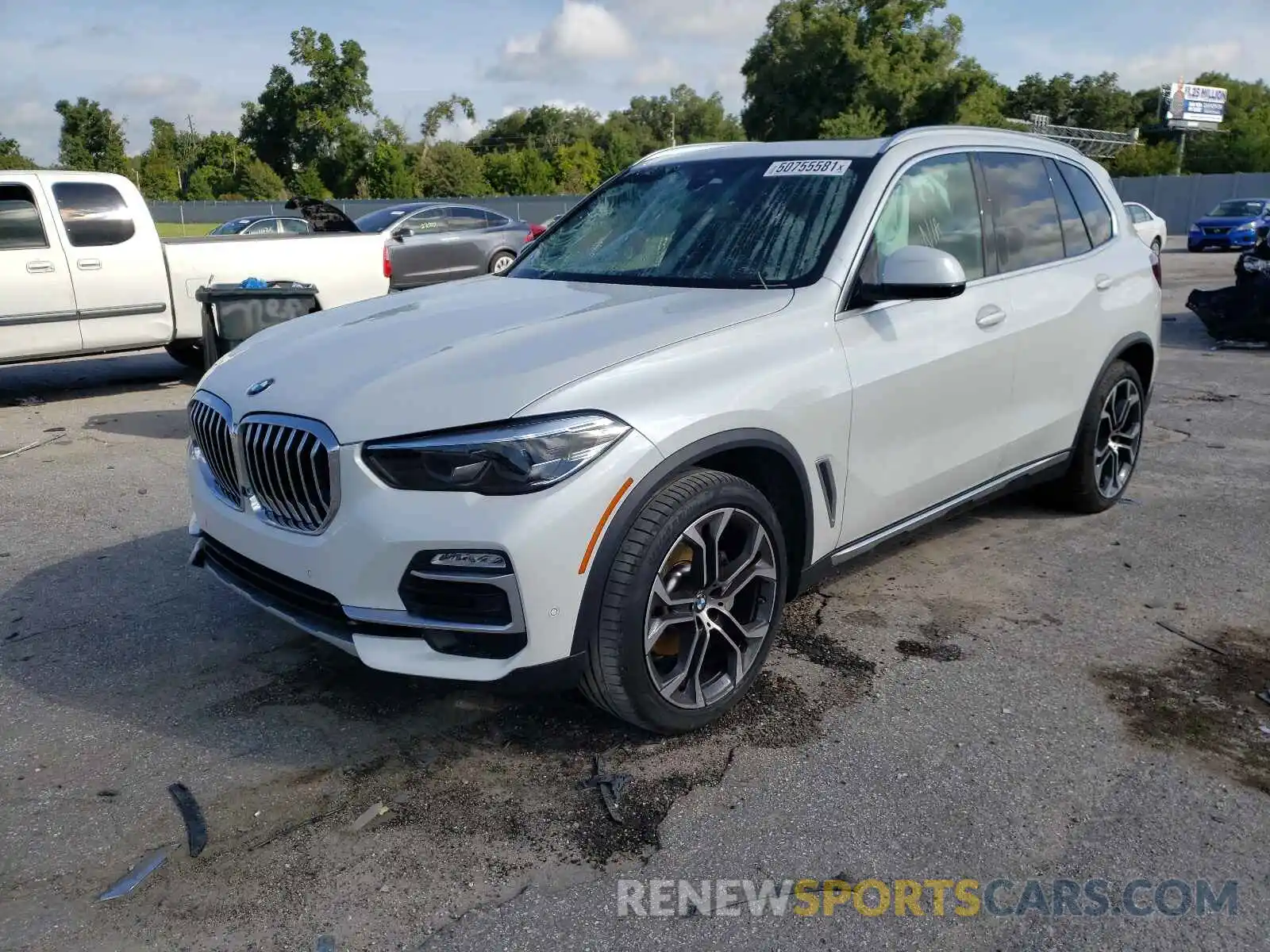 2 Photograph of a damaged car 5UXCR4C06M9D86822 BMW X5 2021