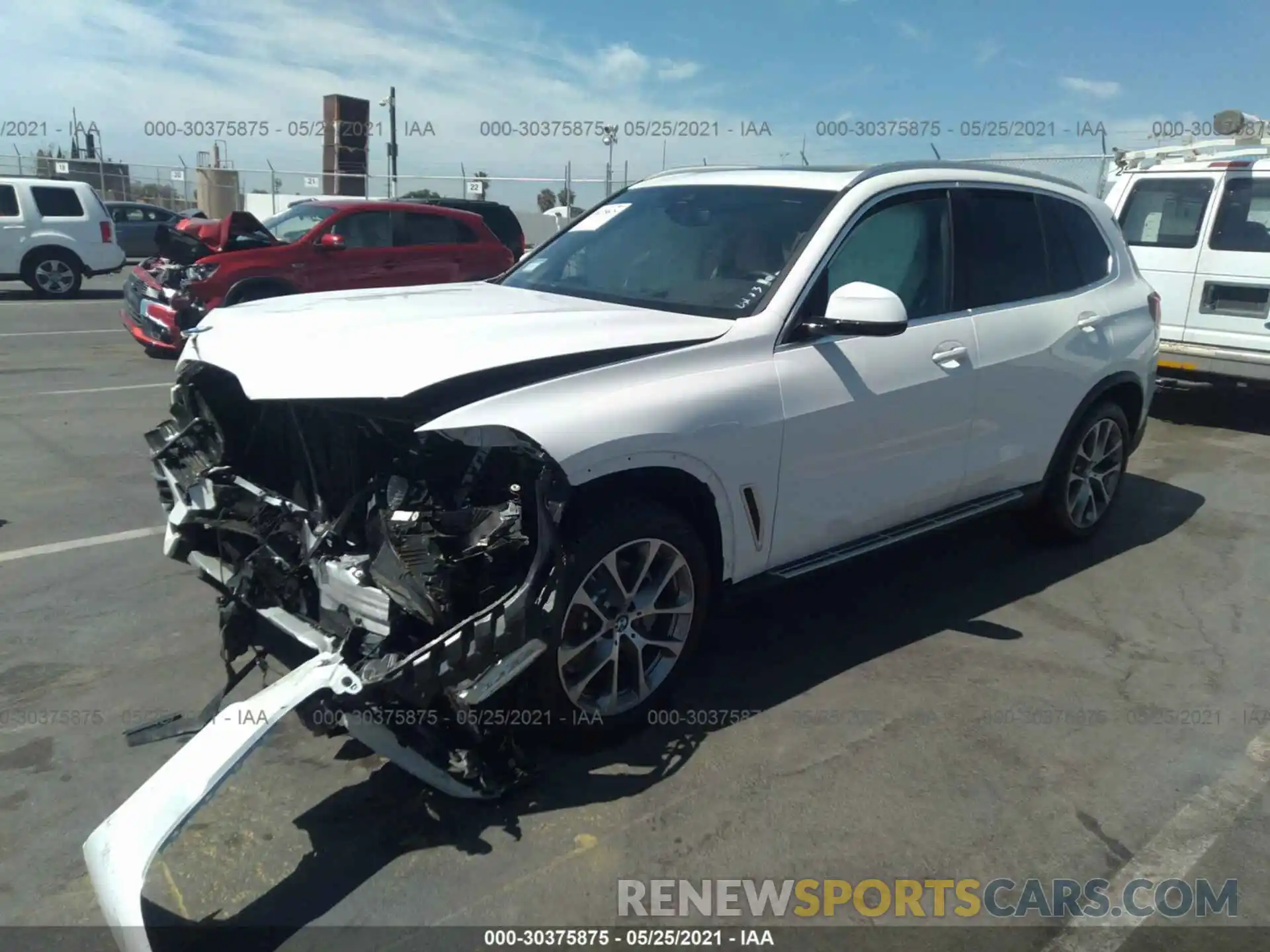 2 Photograph of a damaged car 5UXCR4C06M9E98021 BMW X5 2021