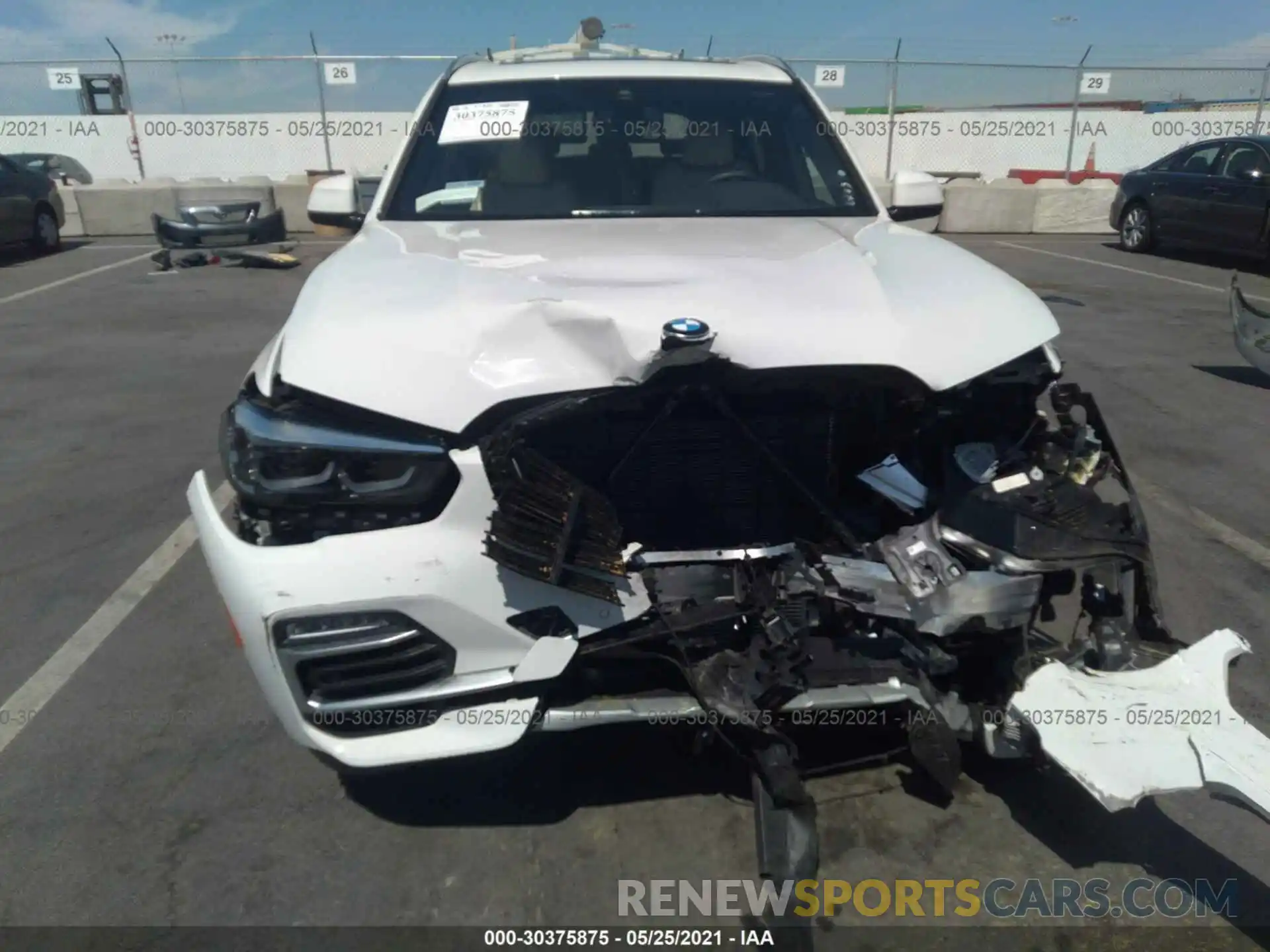 6 Photograph of a damaged car 5UXCR4C06M9E98021 BMW X5 2021
