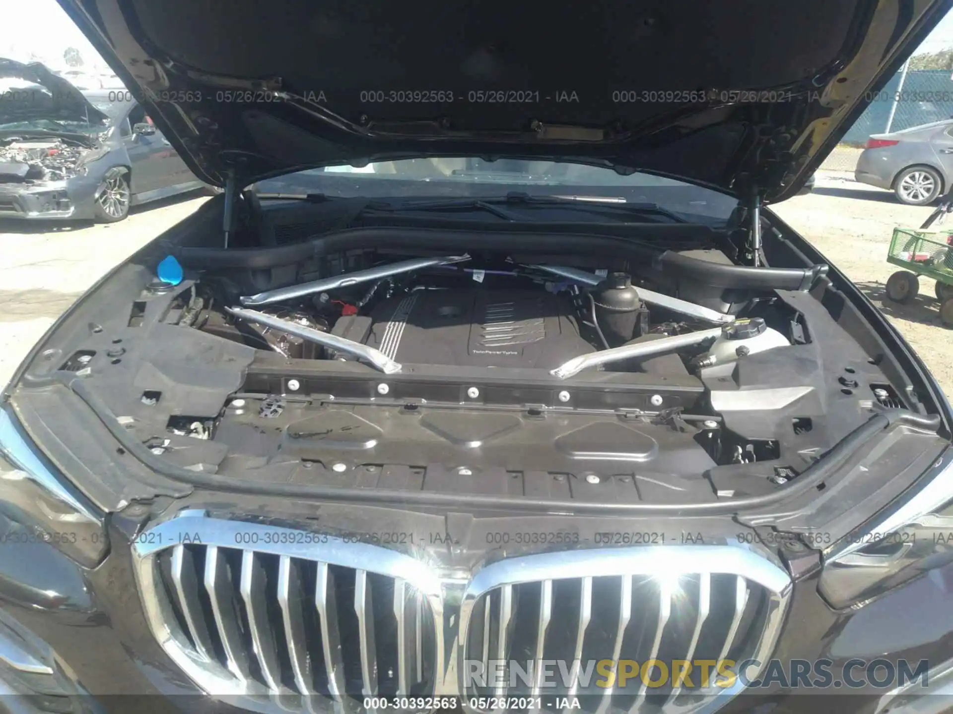 10 Фотография поврежденного автомобиля 5UXCR4C06M9F73753 BMW X5 2021