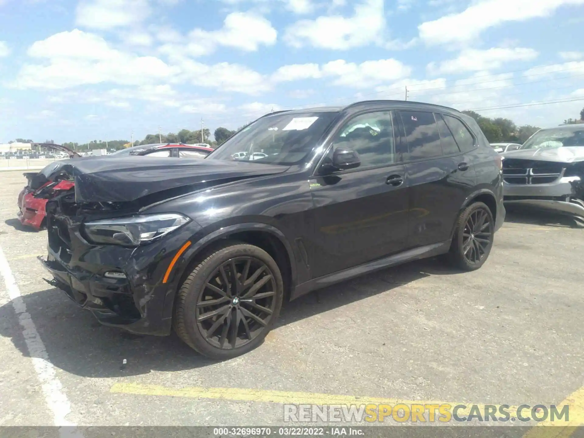 2 Photograph of a damaged car 5UXCR4C06M9G55062 BMW X5 2021