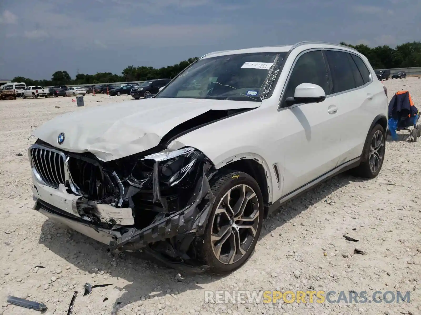 2 Photograph of a damaged car 5UXCR4C07M9E69479 BMW X5 2021