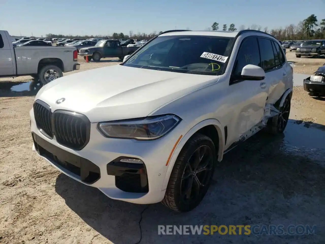 2 Photograph of a damaged car 5UXCR4C07M9F22035 BMW X5 2021