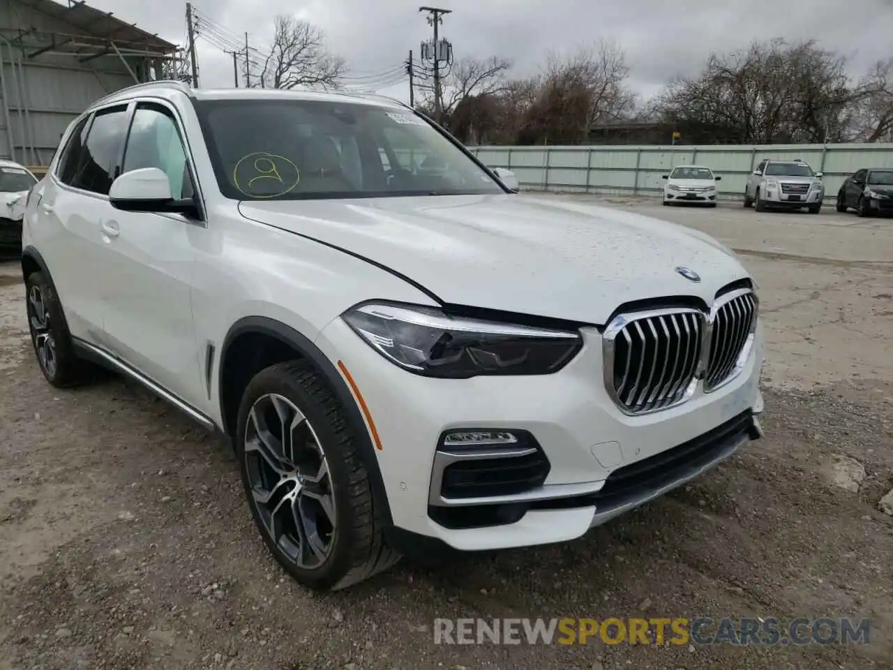 1 Фотография поврежденного автомобиля 5UXCR4C08M9H74215 BMW X5 2021