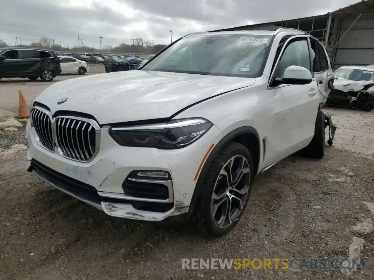 2 Фотография поврежденного автомобиля 5UXCR4C08M9H74215 BMW X5 2021