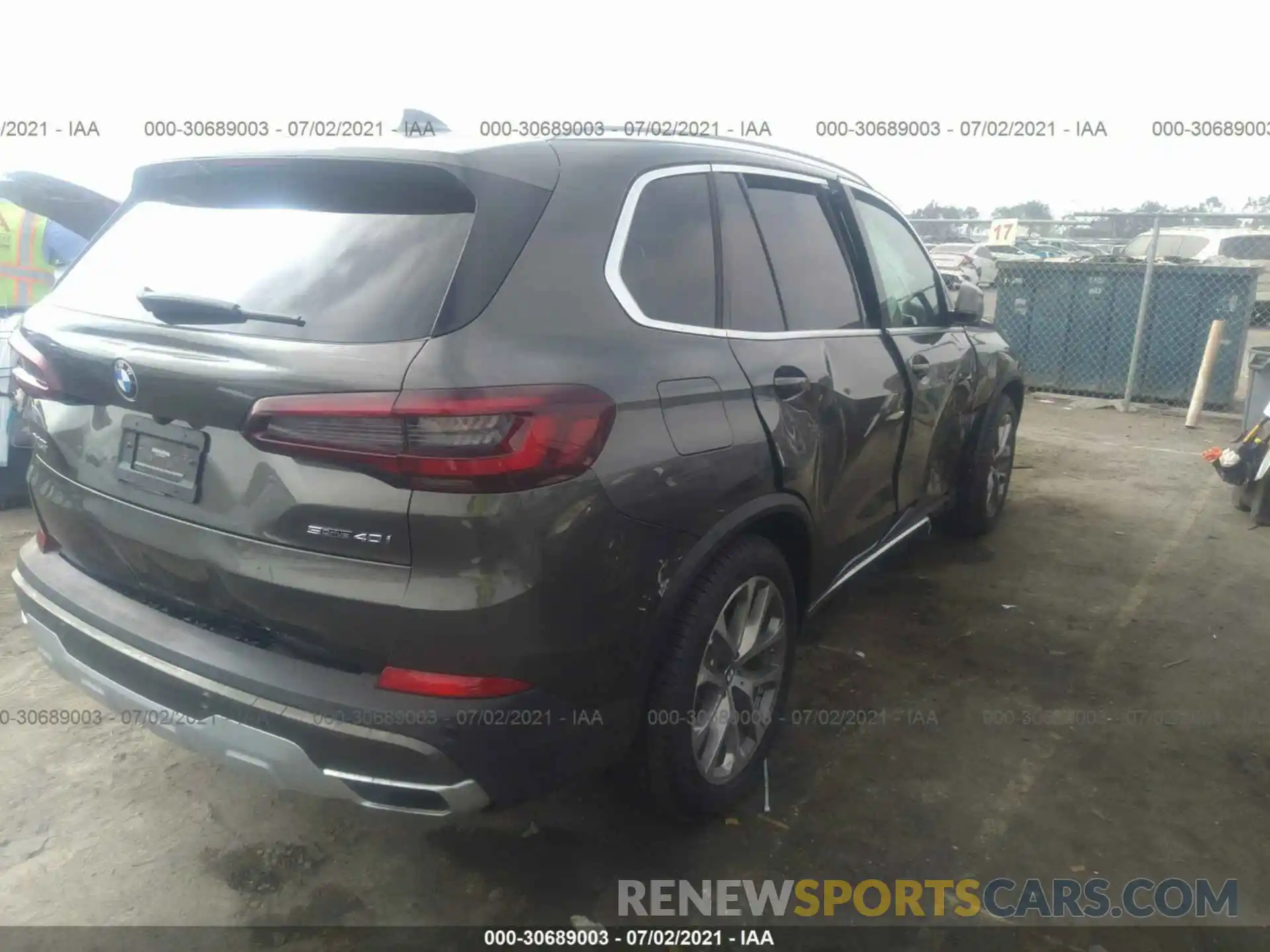 6 Фотография поврежденного автомобиля 5UXCR4C09M9E95551 BMW X5 2021