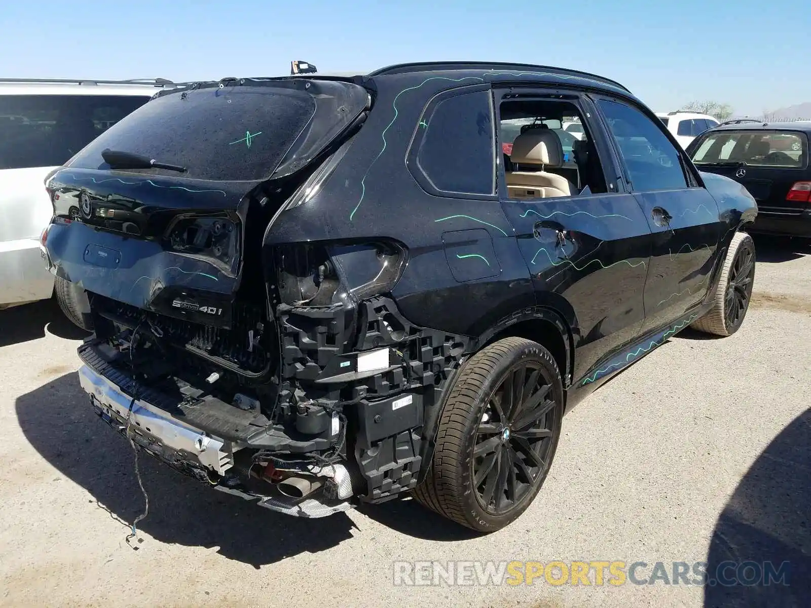 4 Photograph of a damaged car 5UXCR4C09M9F15216 BMW X5 2021