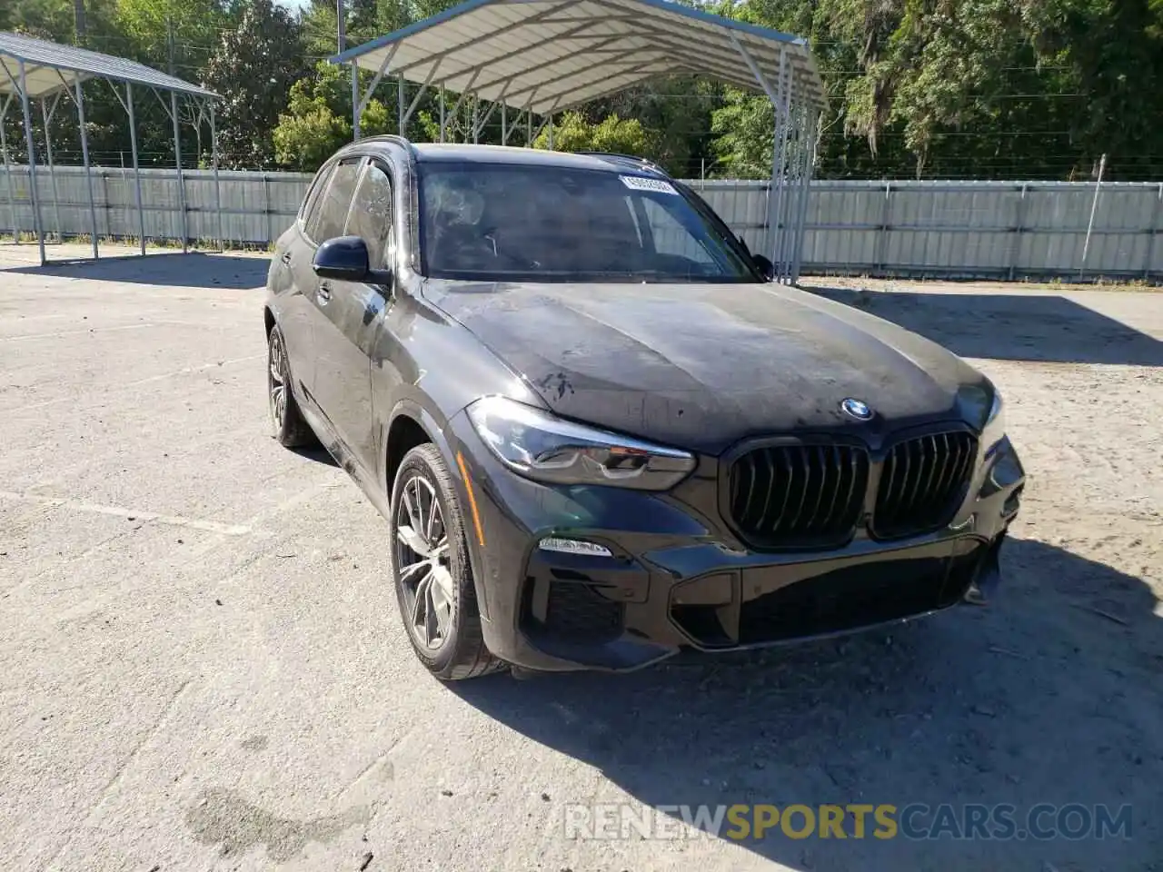 1 Photograph of a damaged car 5UXCR4C09M9F61774 BMW X5 2021