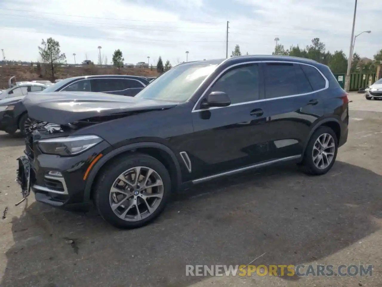 1 Photograph of a damaged car 5UXCR4C09M9F65534 BMW X5 2021