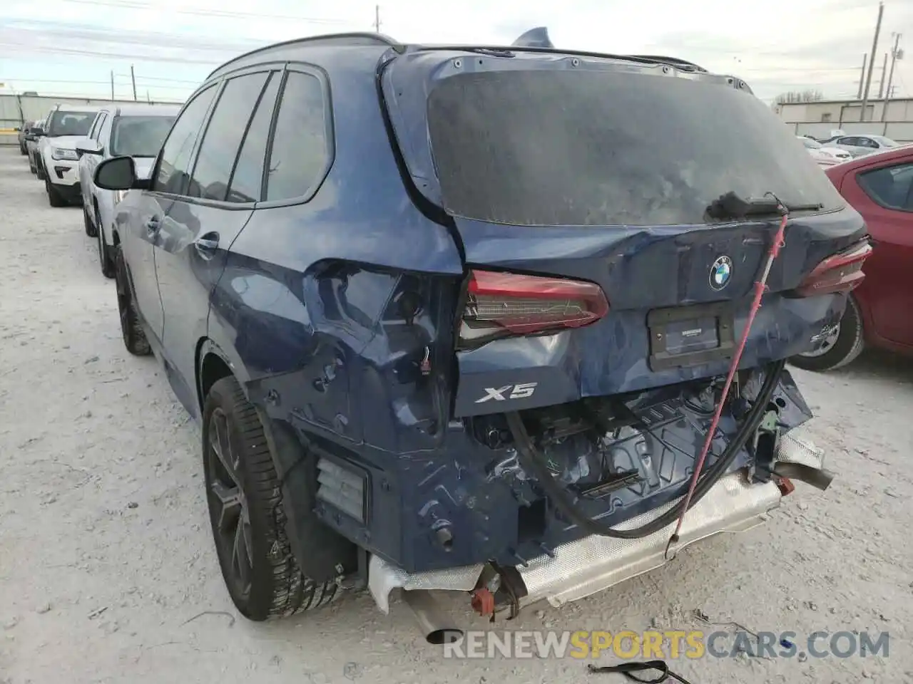 3 Photograph of a damaged car 5UXCR4C09M9H48271 BMW X5 2021