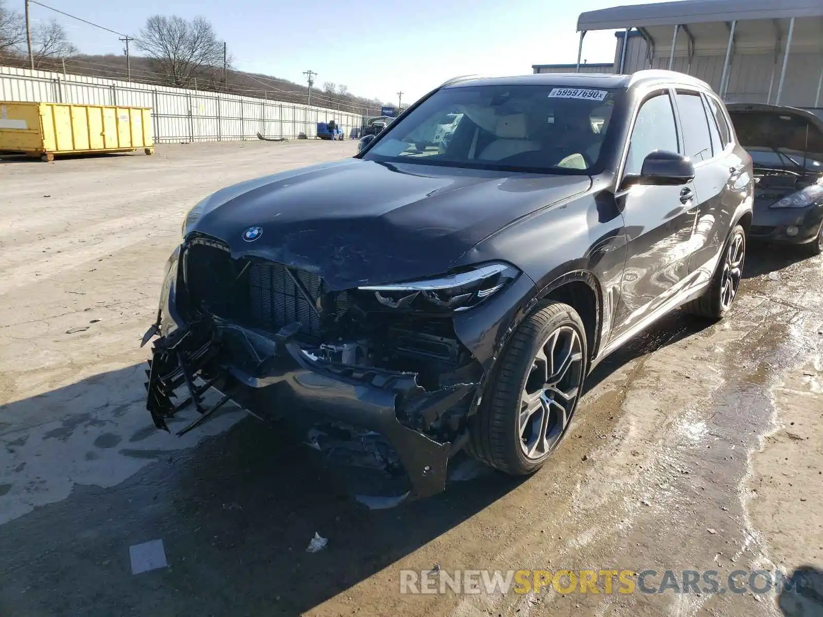 2 Фотография поврежденного автомобиля 5UXCR4C0XM9E44236 BMW X5 2021