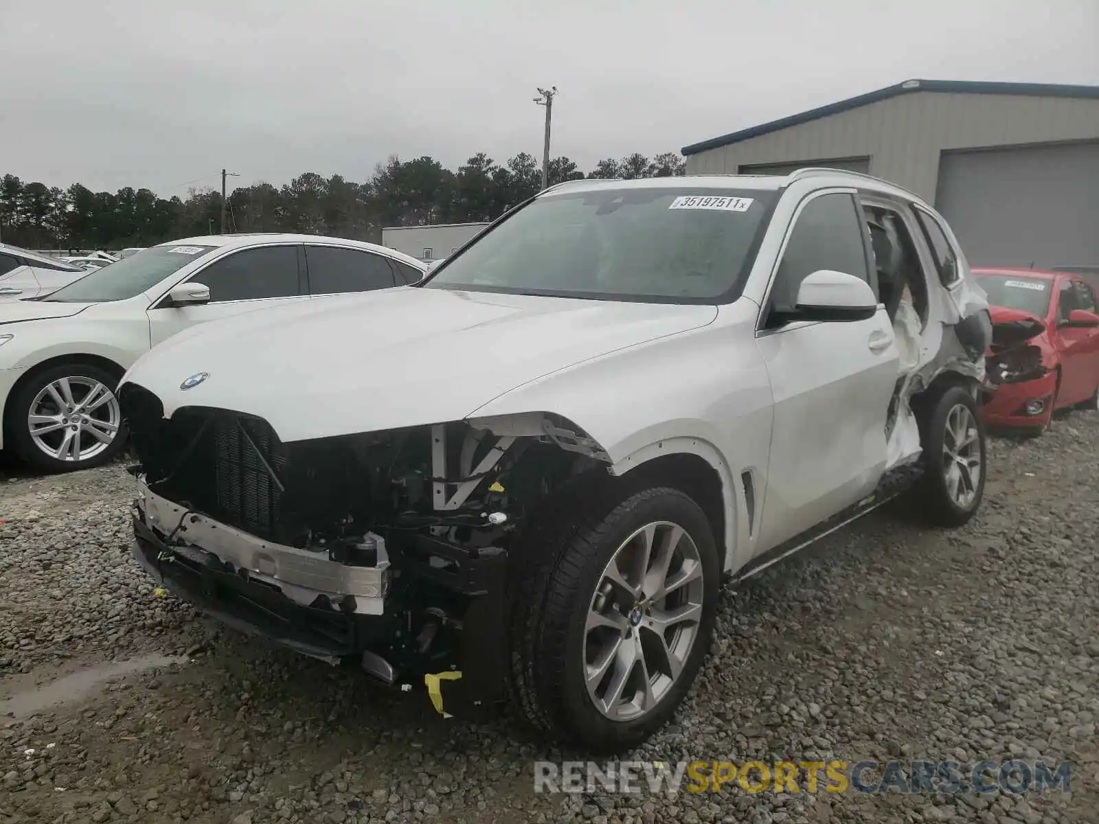 2 Photograph of a damaged car 5UXCR4C0XM9E54166 BMW X5 2021