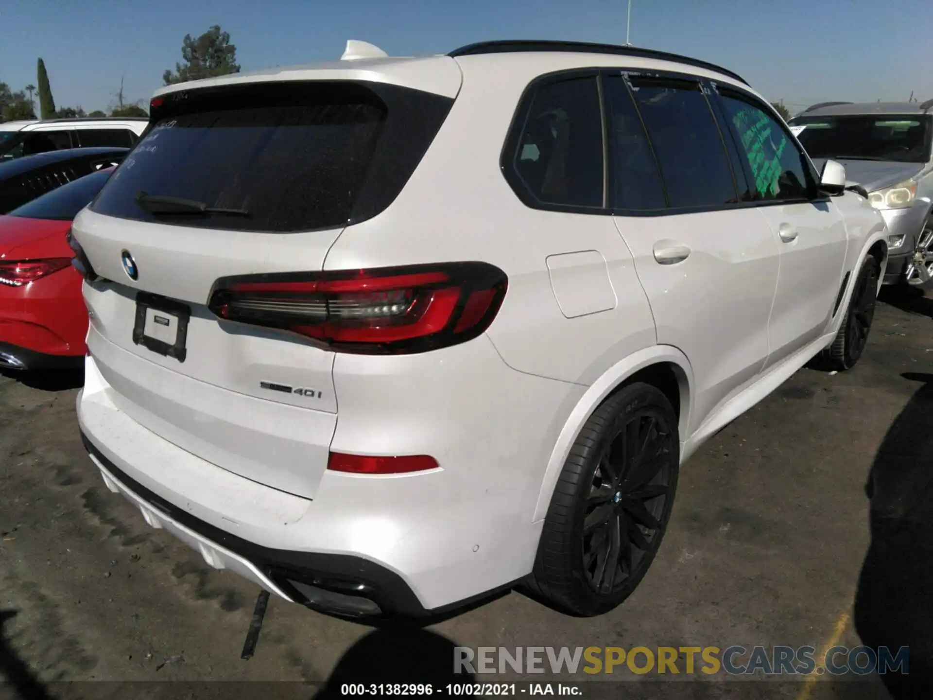 4 Фотография поврежденного автомобиля 5UXCR4C0XM9E62185 BMW X5 2021