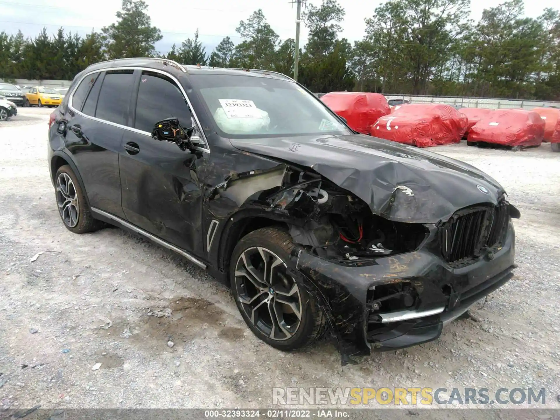 1 Photograph of a damaged car 5UXCR4C0XM9F58754 BMW X5 2021