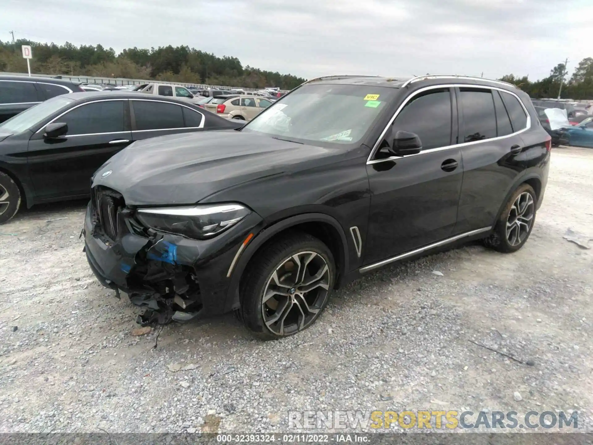 2 Фотография поврежденного автомобиля 5UXCR4C0XM9F58754 BMW X5 2021