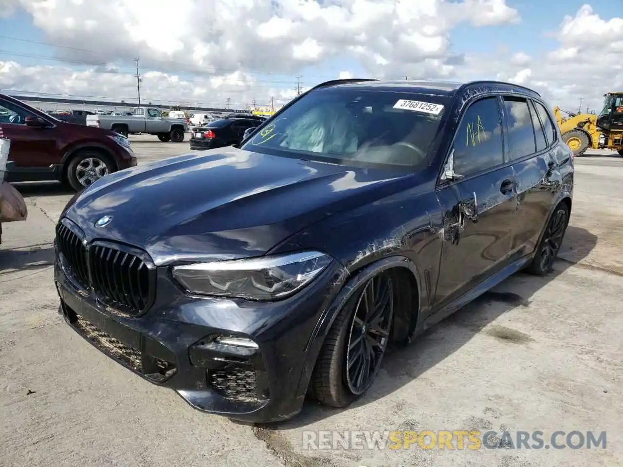 2 Фотография поврежденного автомобиля 5UXCR4C0XM9G26907 BMW X5 2021