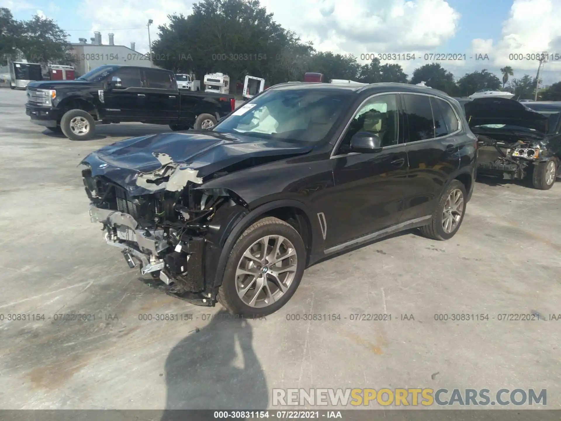 2 Photograph of a damaged car 5UXCR4C0XM9G71412 BMW X5 2021