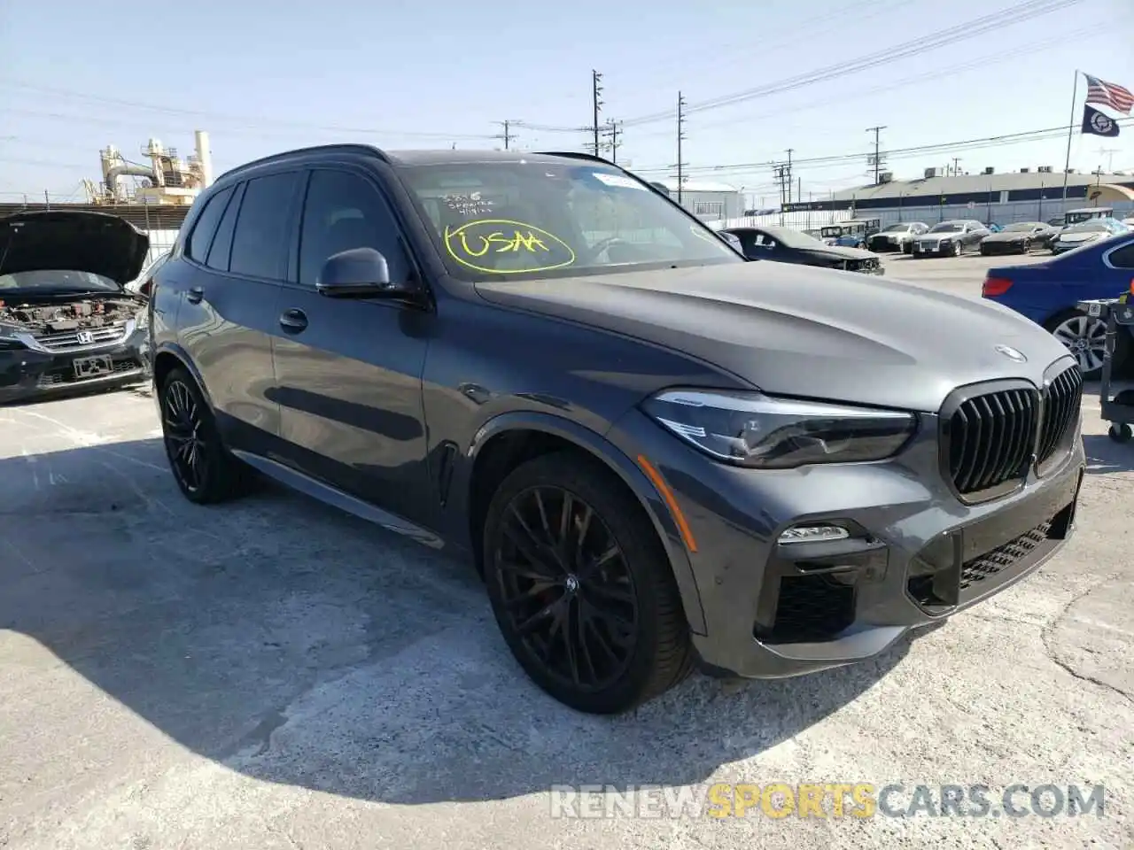 1 Фотография поврежденного автомобиля 5UXCR4C0XM9H27655 BMW X5 2021