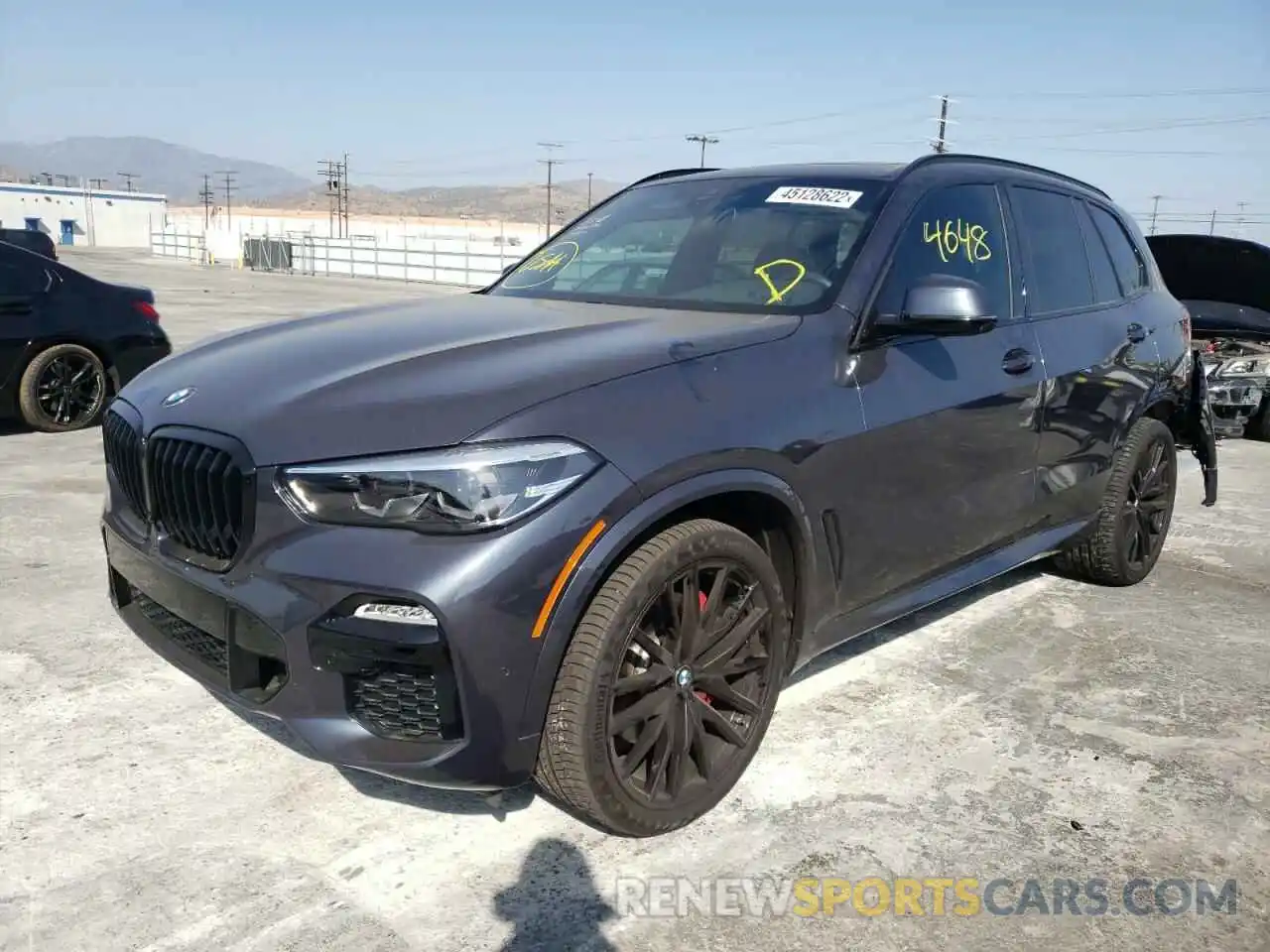 2 Фотография поврежденного автомобиля 5UXCR4C0XM9H27655 BMW X5 2021