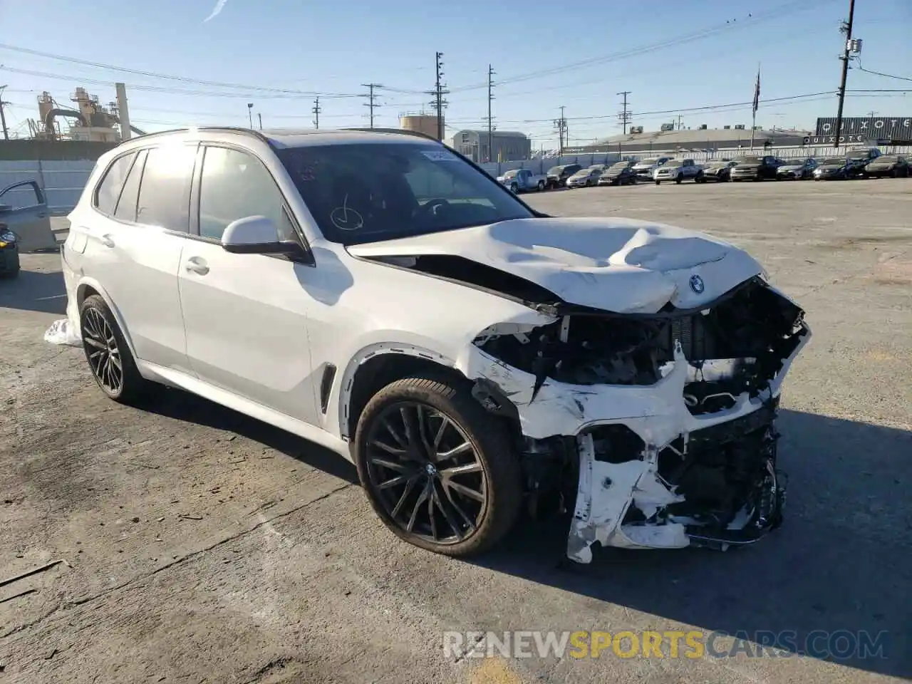 1 Photograph of a damaged car 5UXCR4C0XM9H71932 BMW X5 2021