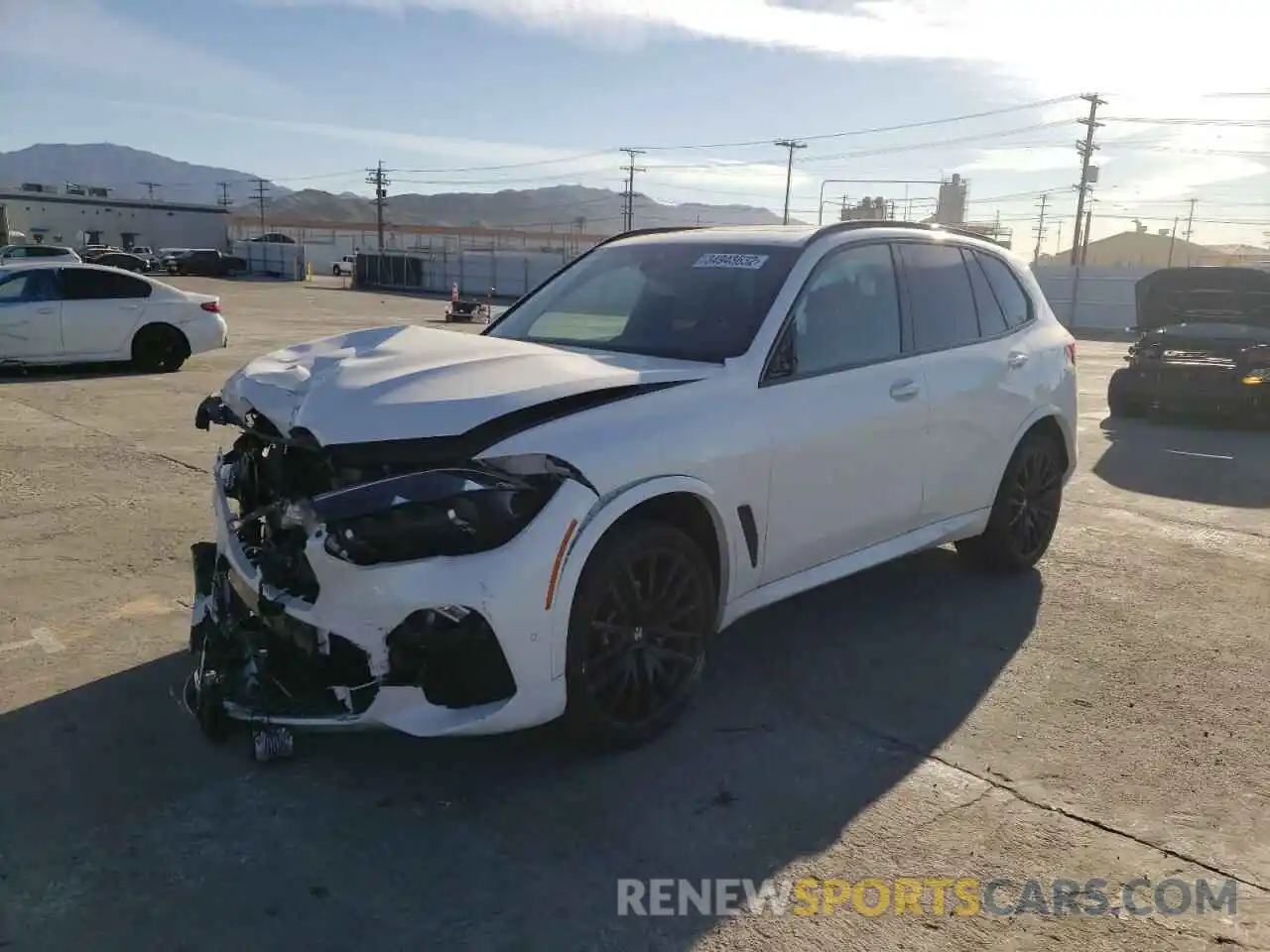 2 Photograph of a damaged car 5UXCR4C0XM9H71932 BMW X5 2021