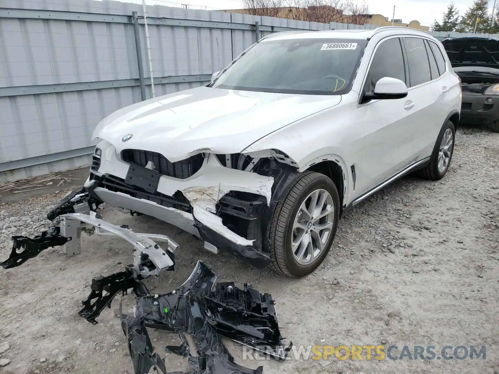 2 Фотография поврежденного автомобиля 5UXCR6C00M9D98816 BMW X5 2021