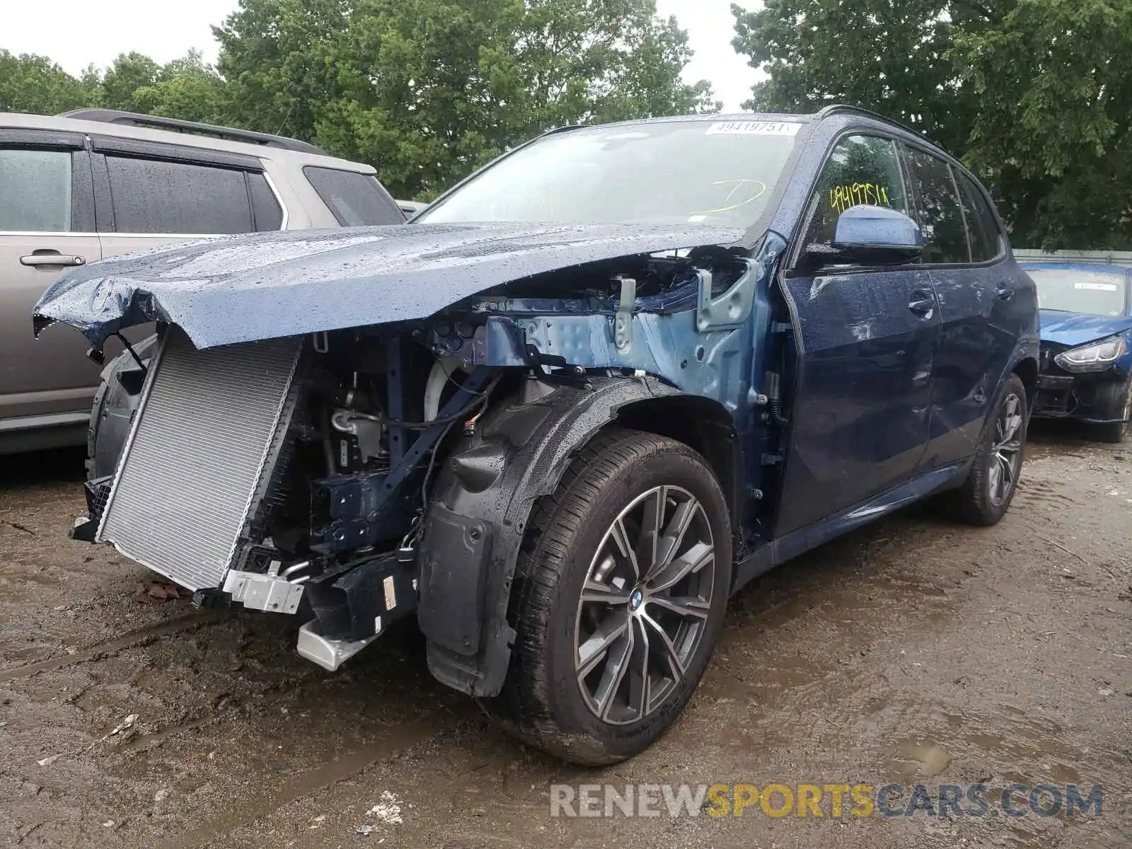 2 Photograph of a damaged car 5UXCR6C00M9E62093 BMW X5 2021