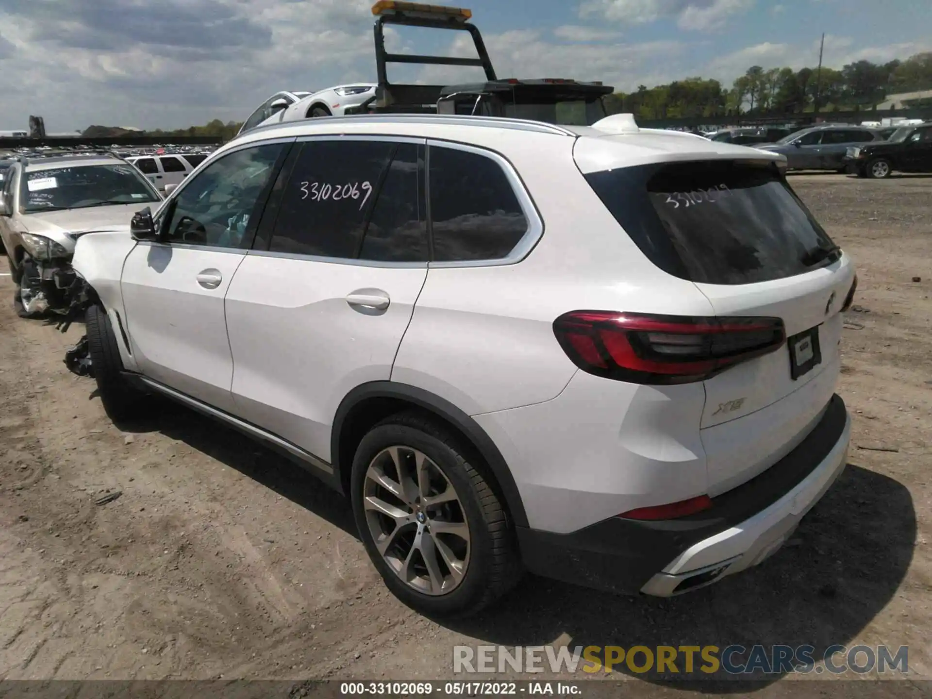 3 Фотография поврежденного автомобиля 5UXCR6C00M9E75880 BMW X5 2021