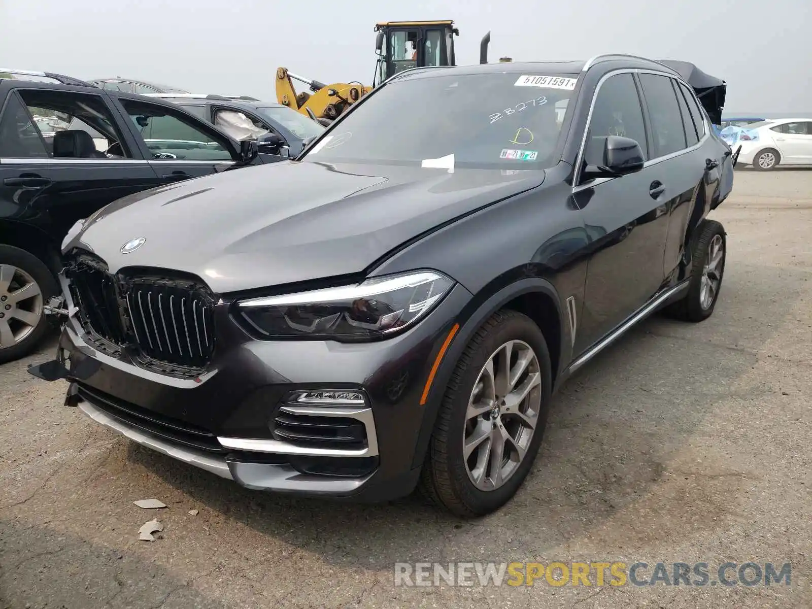 2 Фотография поврежденного автомобиля 5UXCR6C00M9E96938 BMW X5 2021