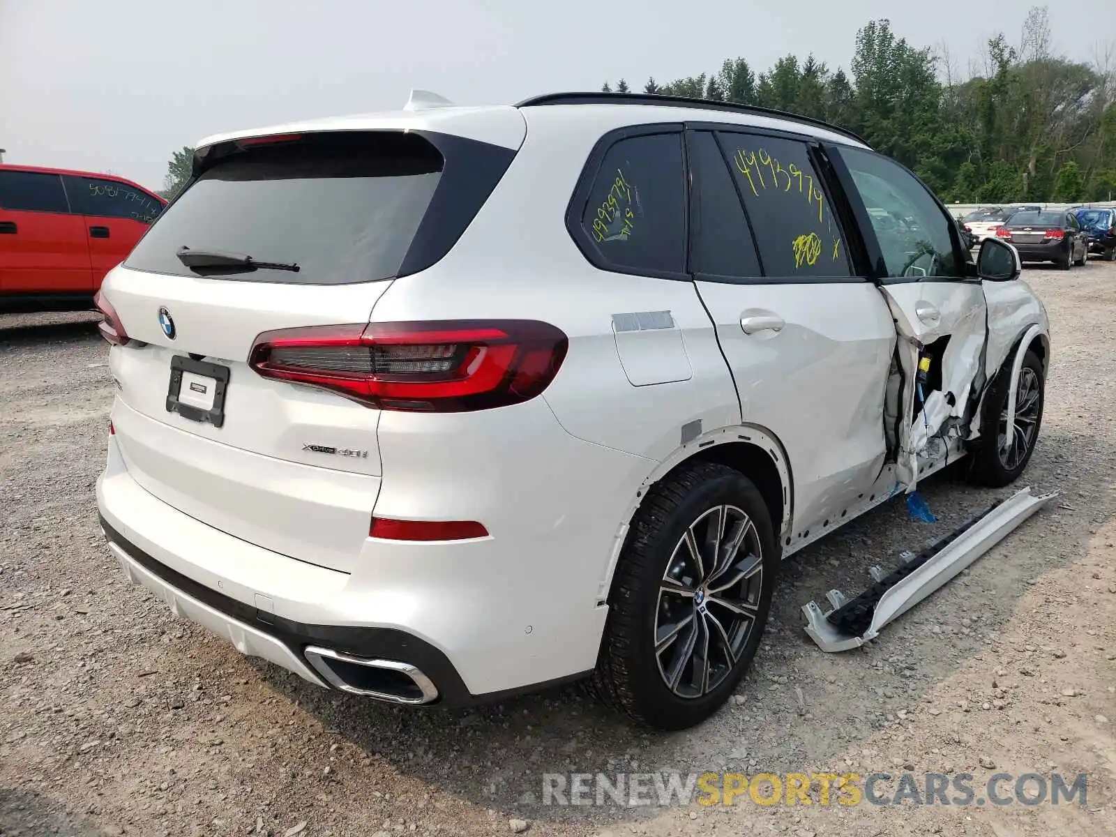 4 Фотография поврежденного автомобиля 5UXCR6C00M9F35298 BMW X5 2021