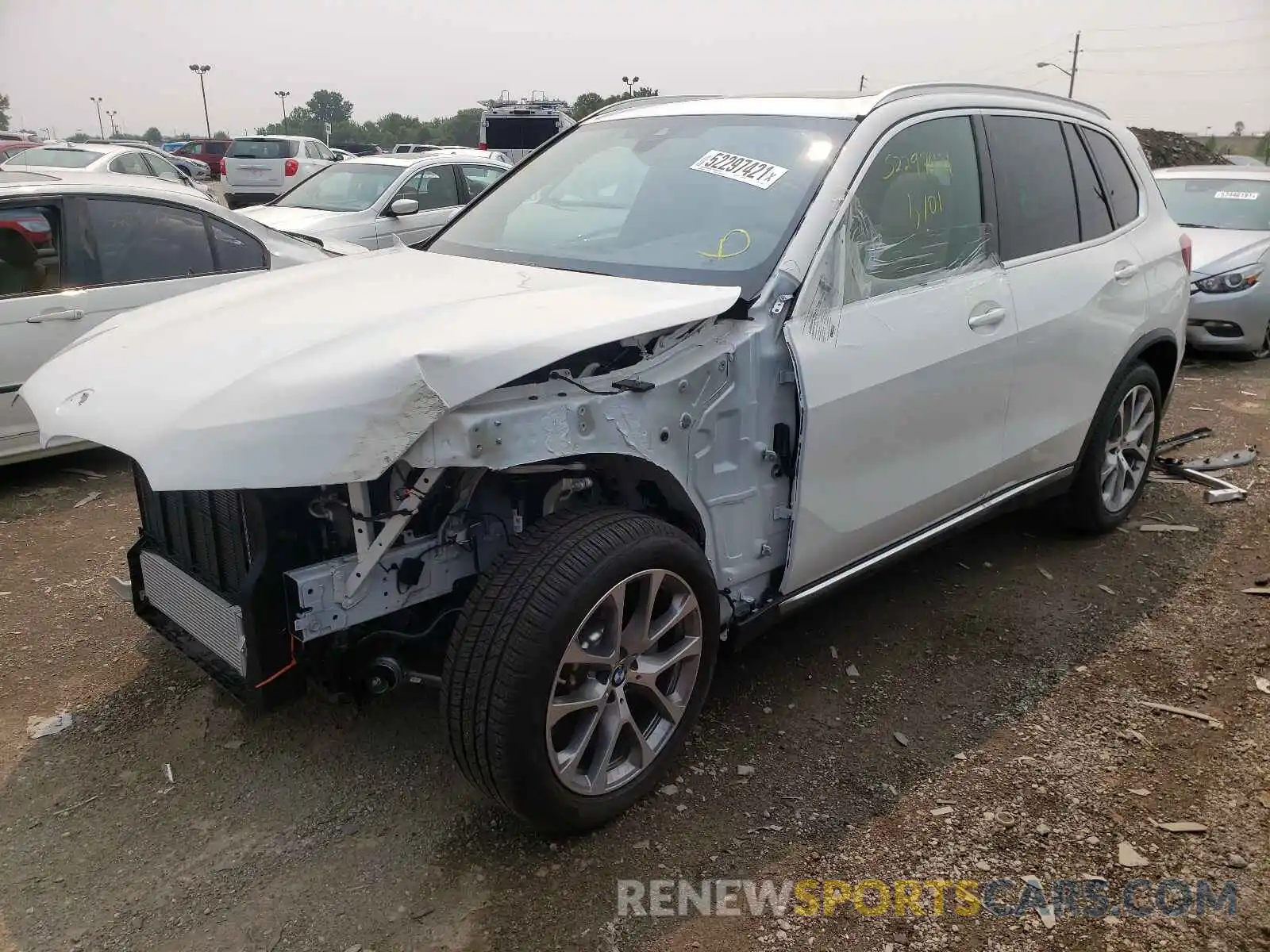 2 Photograph of a damaged car 5UXCR6C00M9F56569 BMW X5 2021