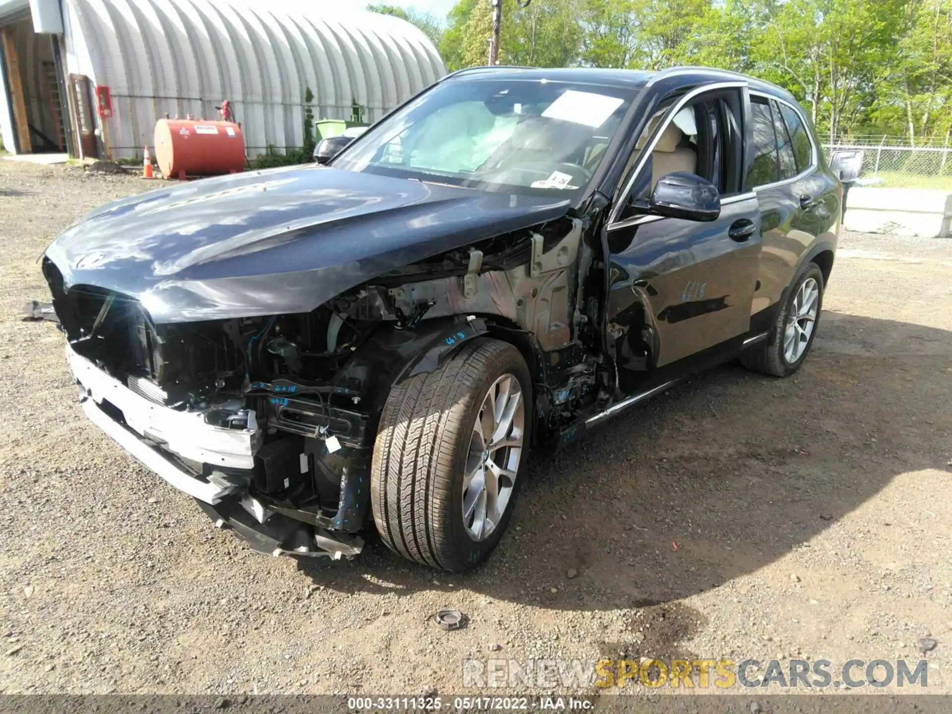 2 Photograph of a damaged car 5UXCR6C00M9G32629 BMW X5 2021