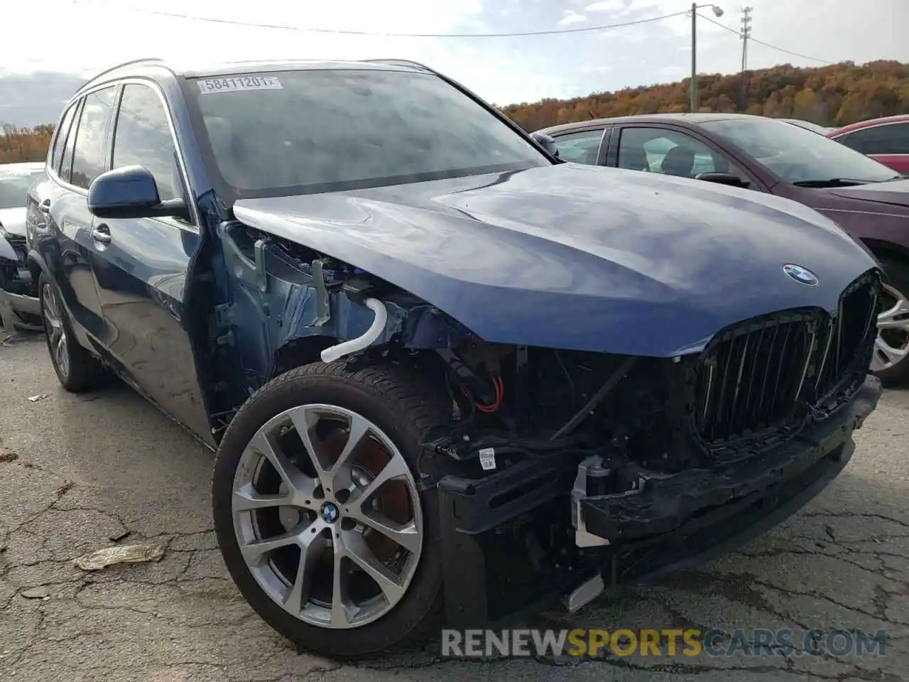 1 Photograph of a damaged car 5UXCR6C01M9D81541 BMW X5 2021