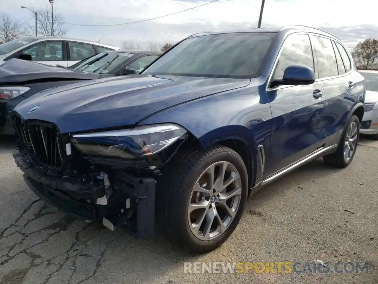 2 Фотография поврежденного автомобиля 5UXCR6C01M9D81541 BMW X5 2021