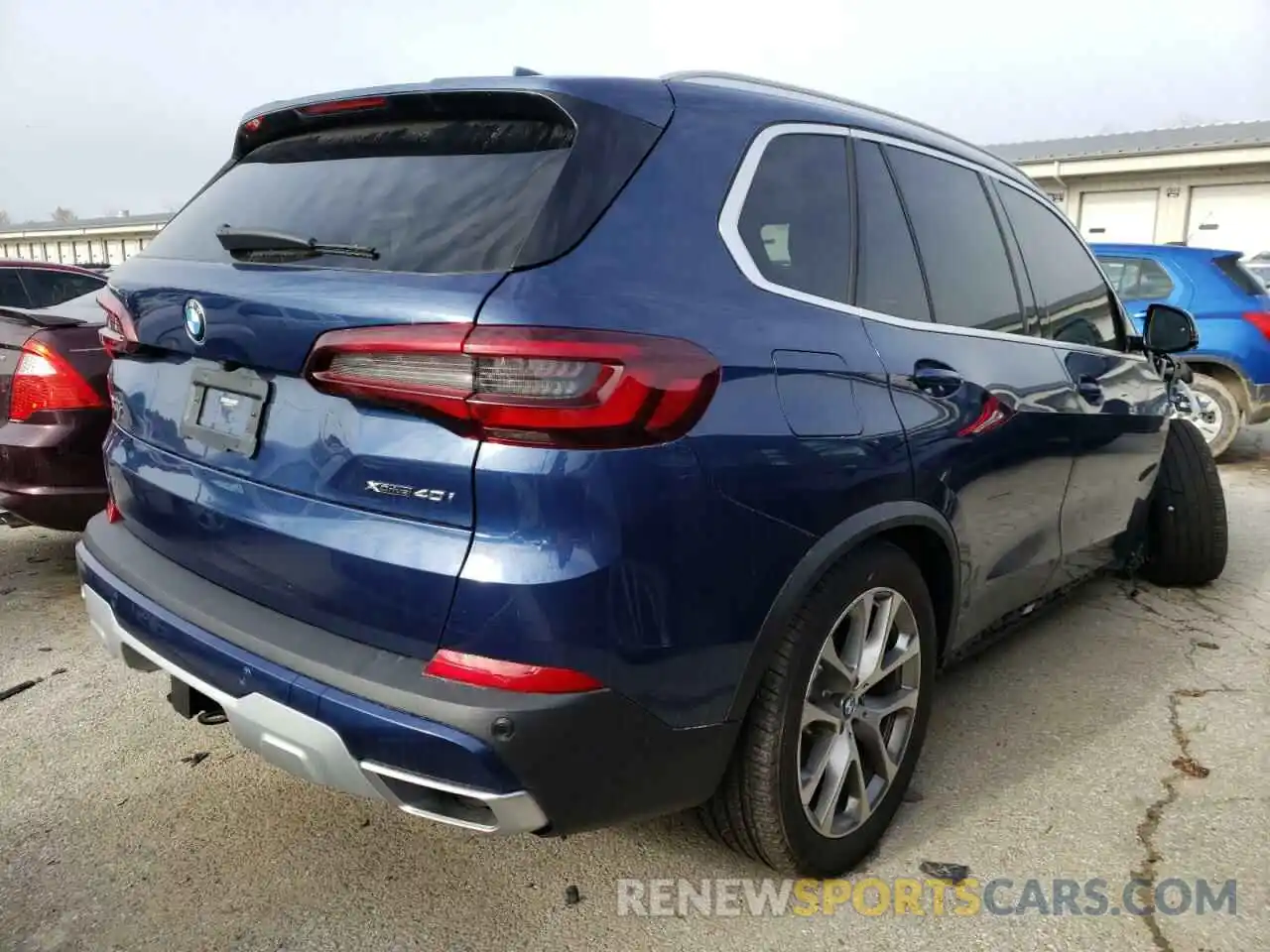 4 Фотография поврежденного автомобиля 5UXCR6C01M9D81541 BMW X5 2021