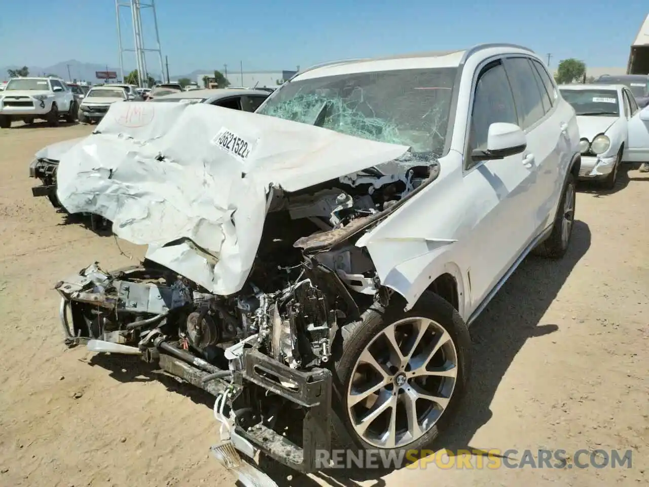 2 Photograph of a damaged car 5UXCR6C01M9D97934 BMW X5 2021