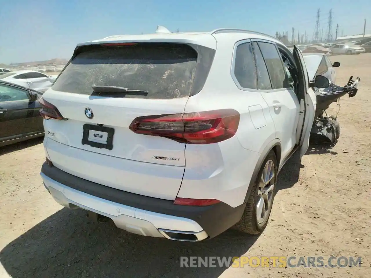 4 Фотография поврежденного автомобиля 5UXCR6C01M9D97934 BMW X5 2021