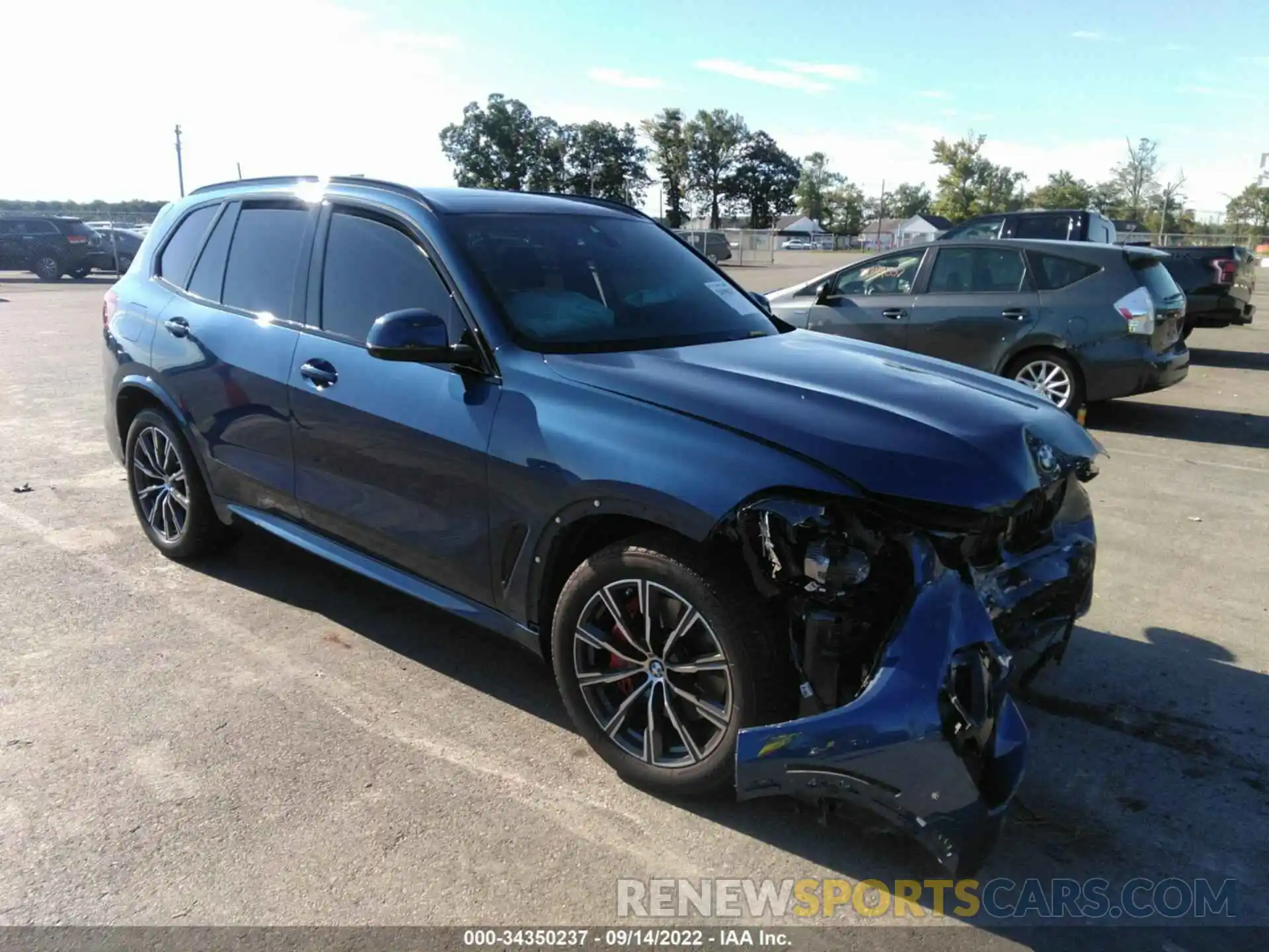 1 Фотография поврежденного автомобиля 5UXCR6C01M9E78772 BMW X5 2021