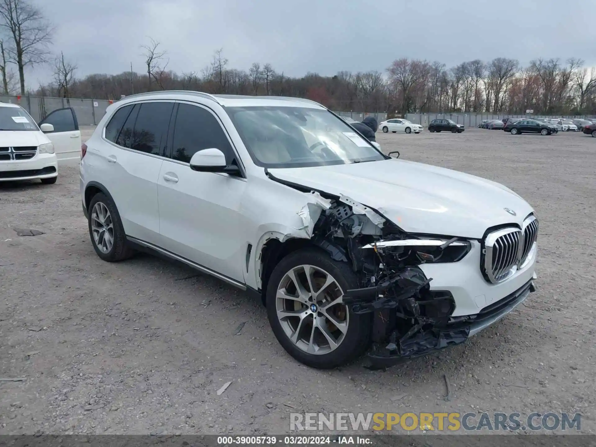 1 Photograph of a damaged car 5UXCR6C01M9E79310 BMW X5 2021