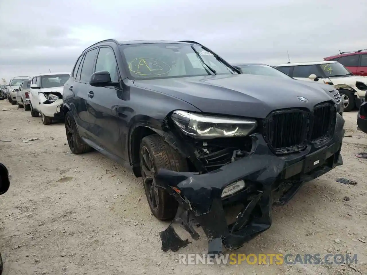 1 Photograph of a damaged car 5UXCR6C01M9F49467 BMW X5 2021