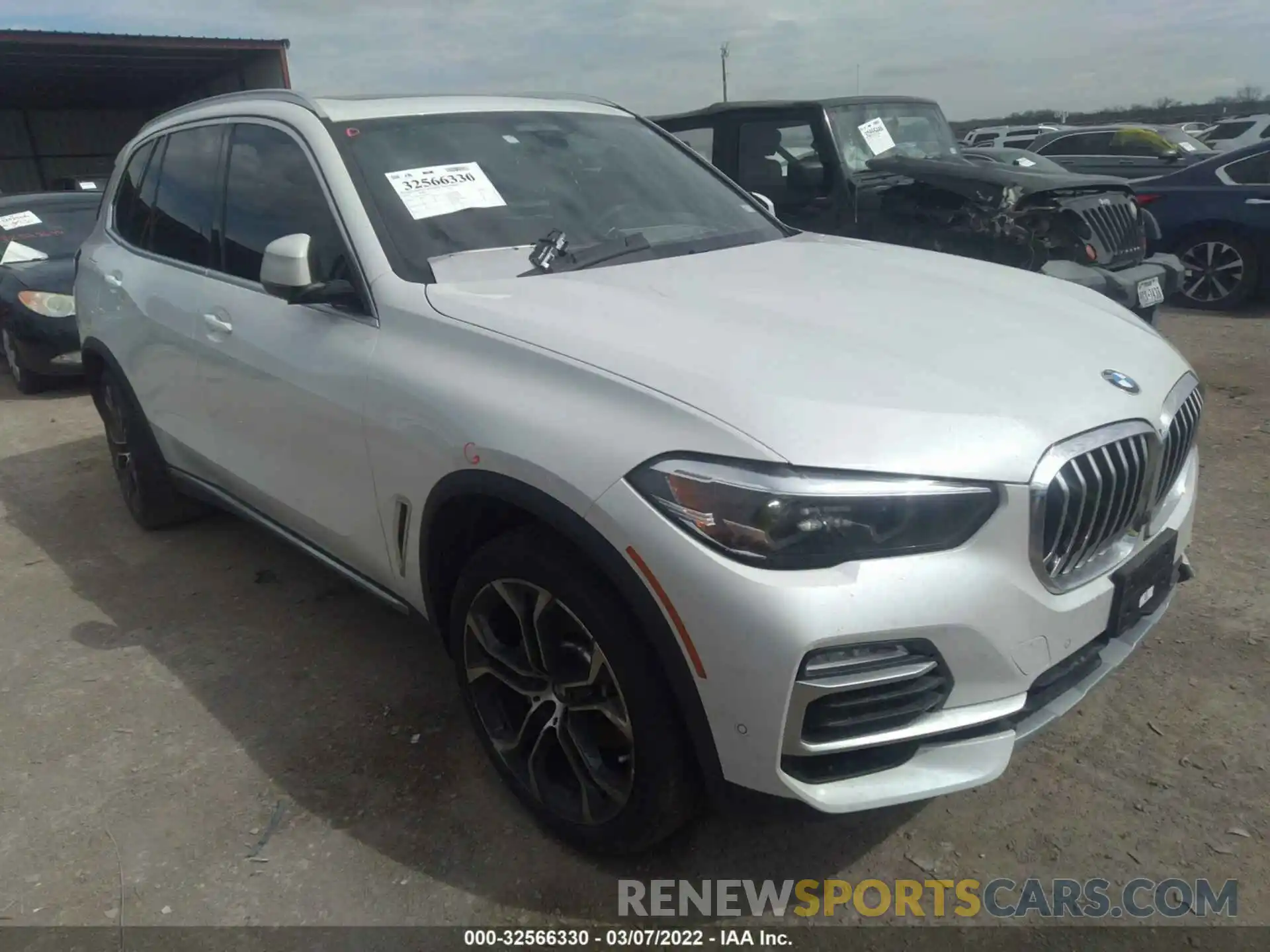 1 Фотография поврежденного автомобиля 5UXCR6C01M9H74553 BMW X5 2021