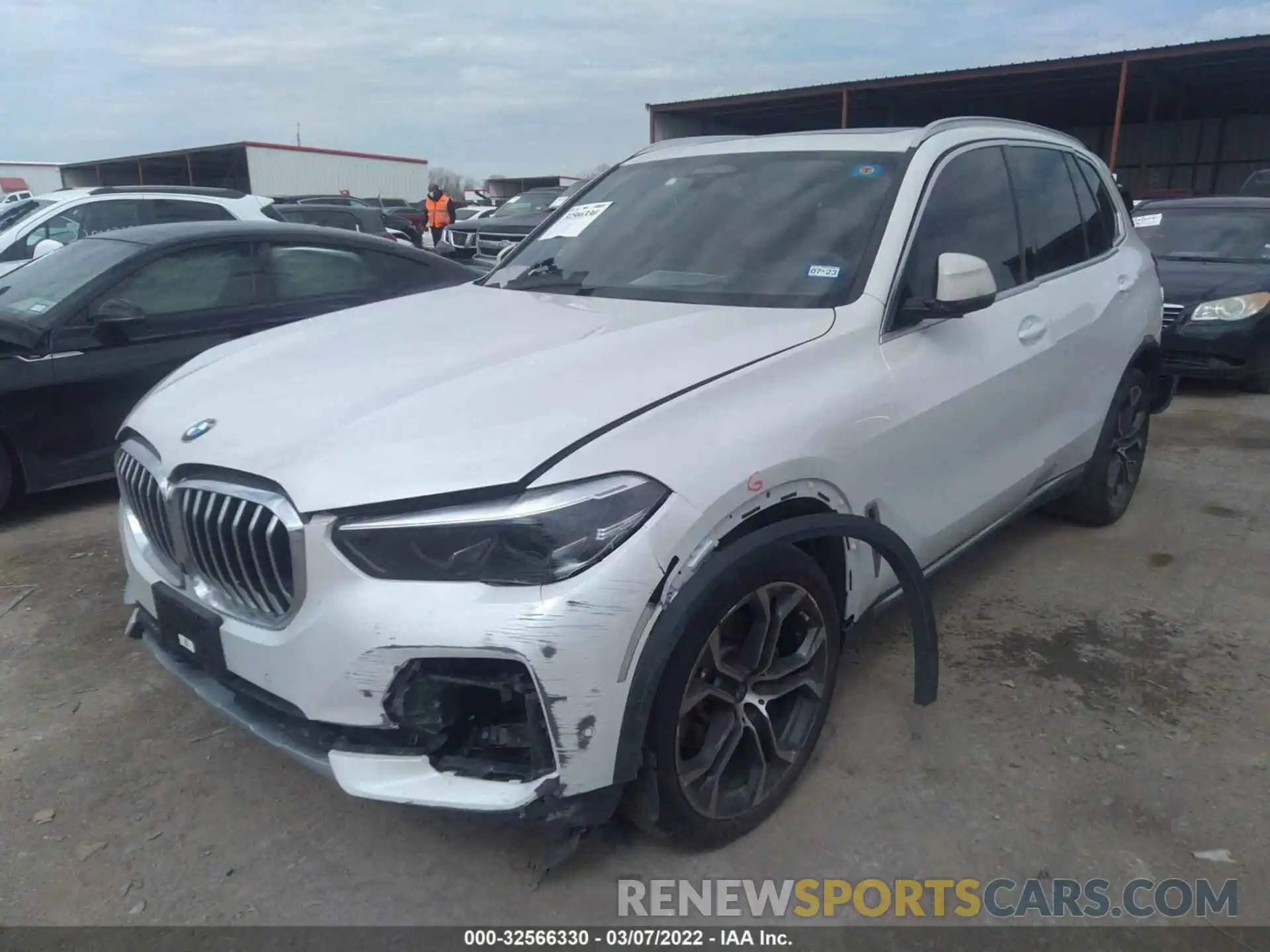 2 Photograph of a damaged car 5UXCR6C01M9H74553 BMW X5 2021