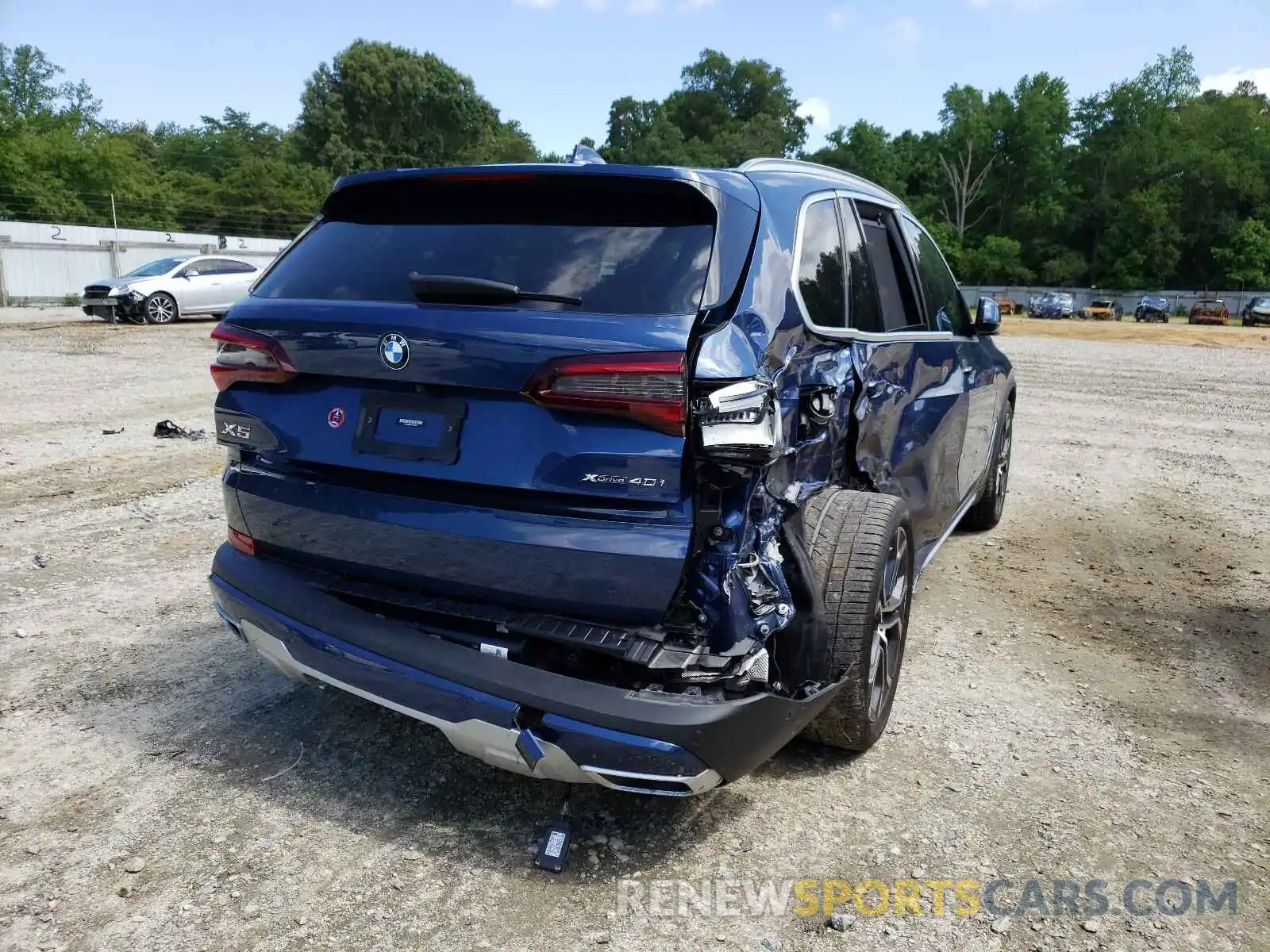 4 Photograph of a damaged car 5UXCR6C02M9F90626 BMW X5 2021