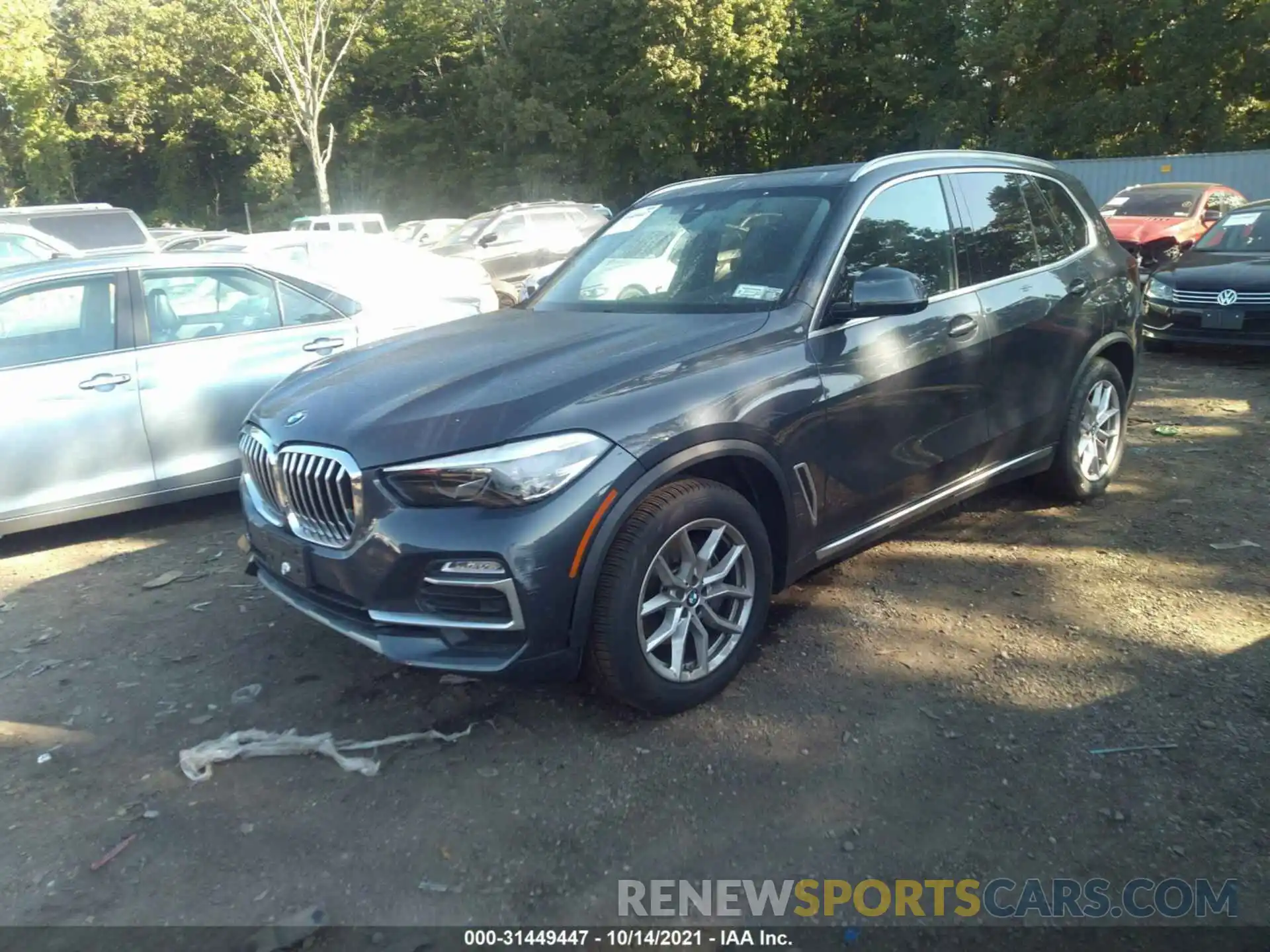 2 Фотография поврежденного автомобиля 5UXCR6C03M9E09422 BMW X5 2021