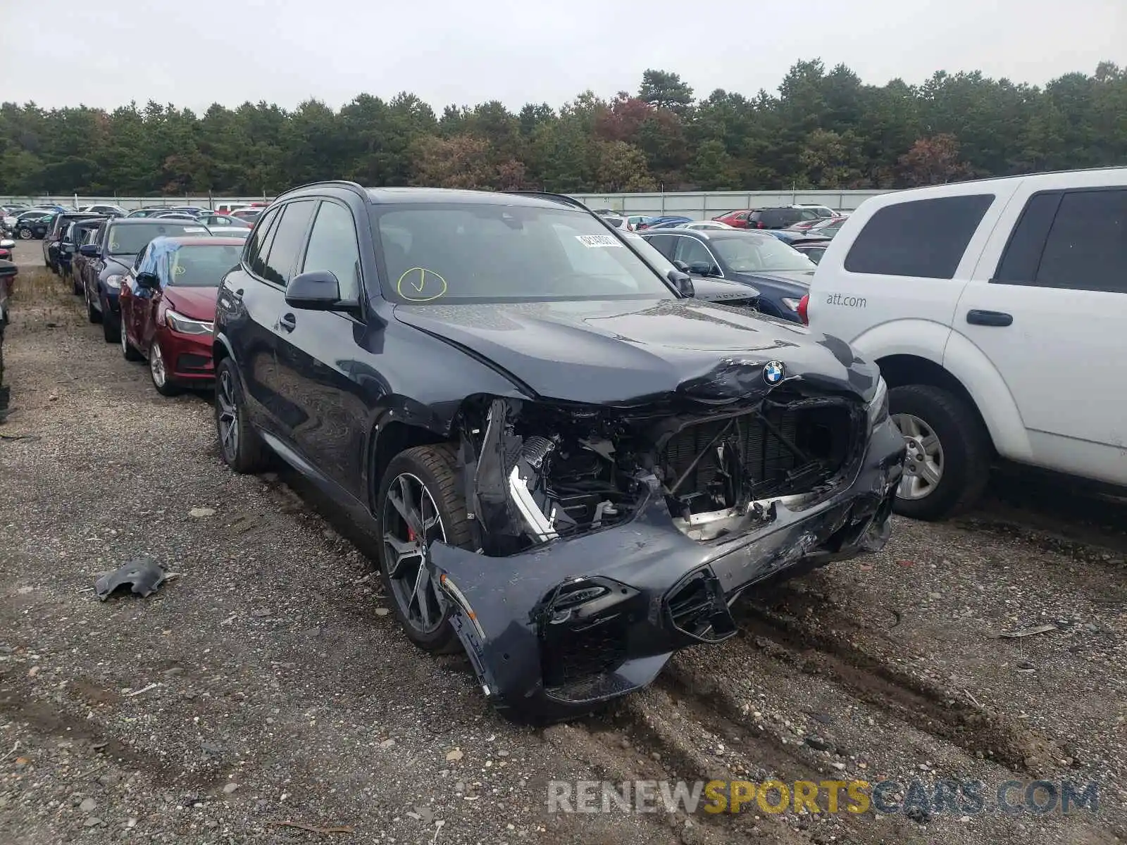 1 Photograph of a damaged car 5UXCR6C03M9E27029 BMW X5 2021