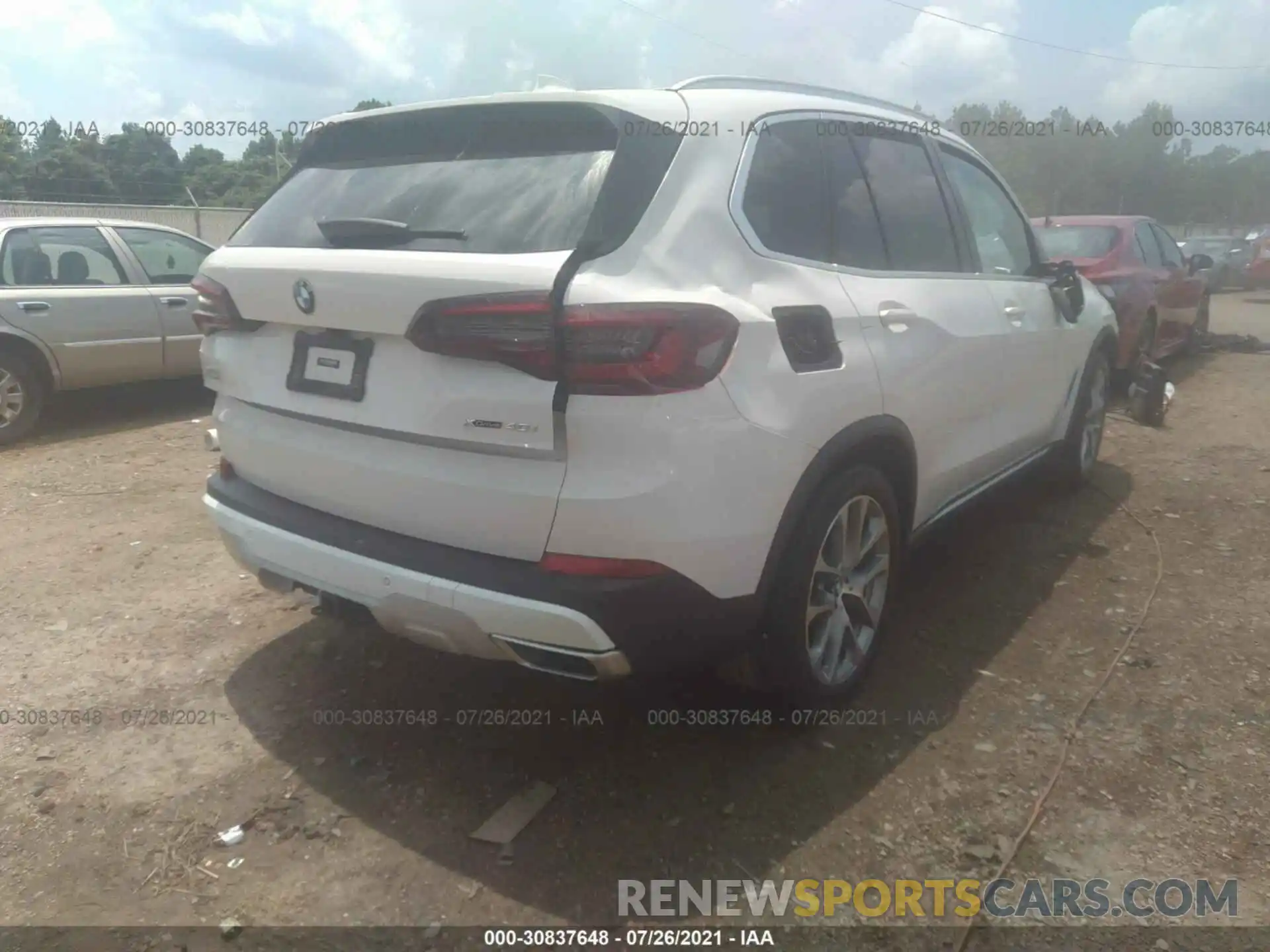 4 Фотография поврежденного автомобиля 5UXCR6C03M9E76411 BMW X5 2021